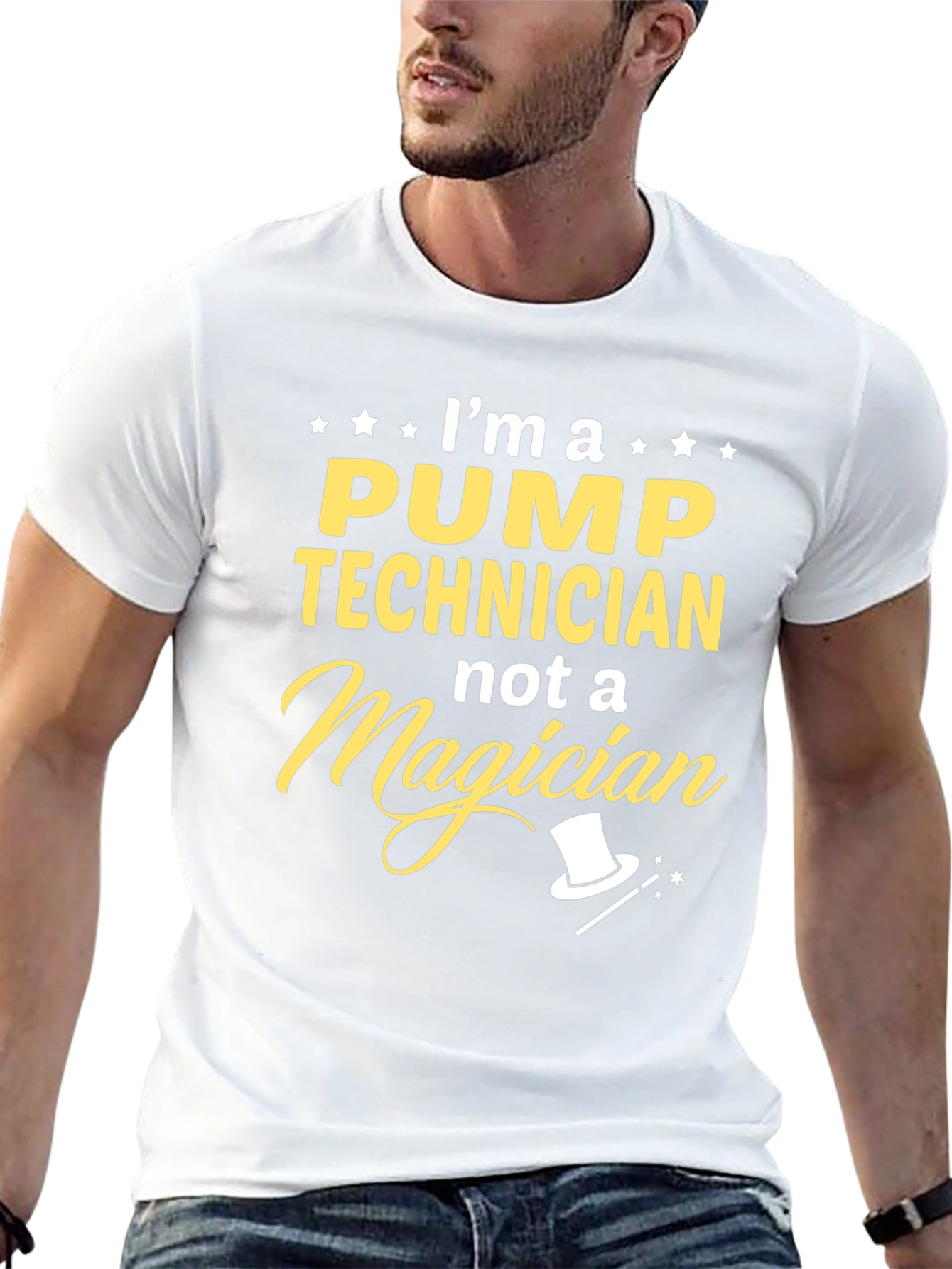 Pump Technician Graphic Tee - Not a Magician T-Shirt