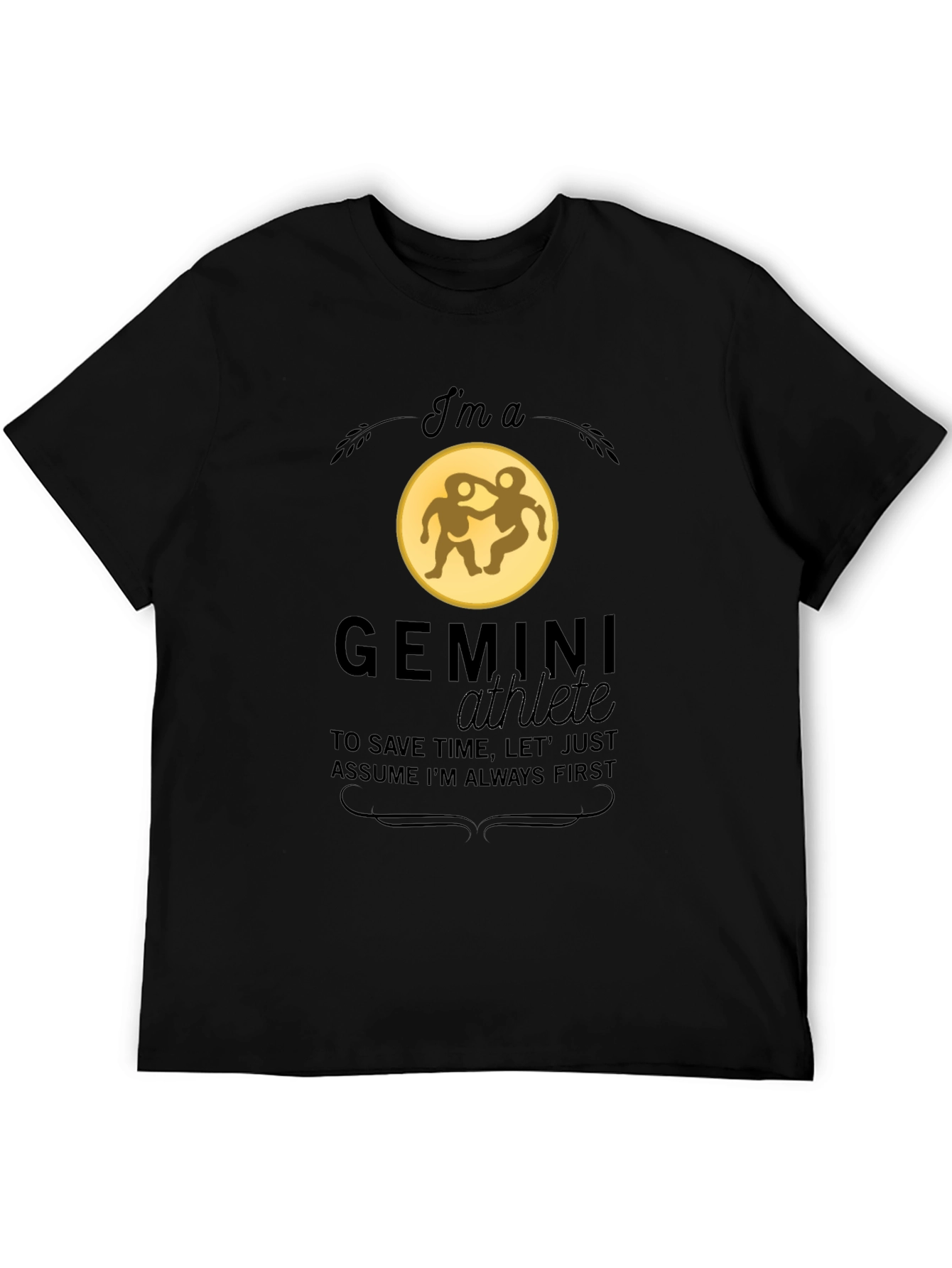 Gemini Athlete Graphic T-Shirt - Zodiac Tee