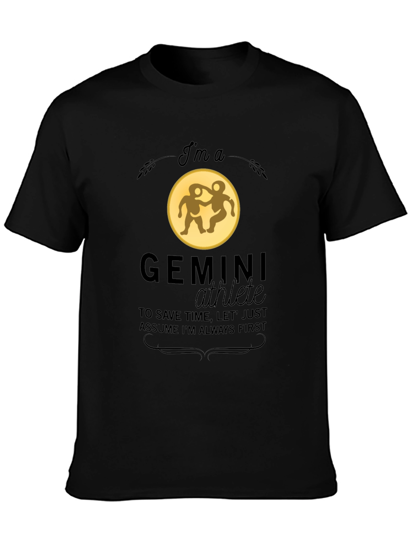 Gemini Athlete Graphic T-Shirt - Zodiac Tee