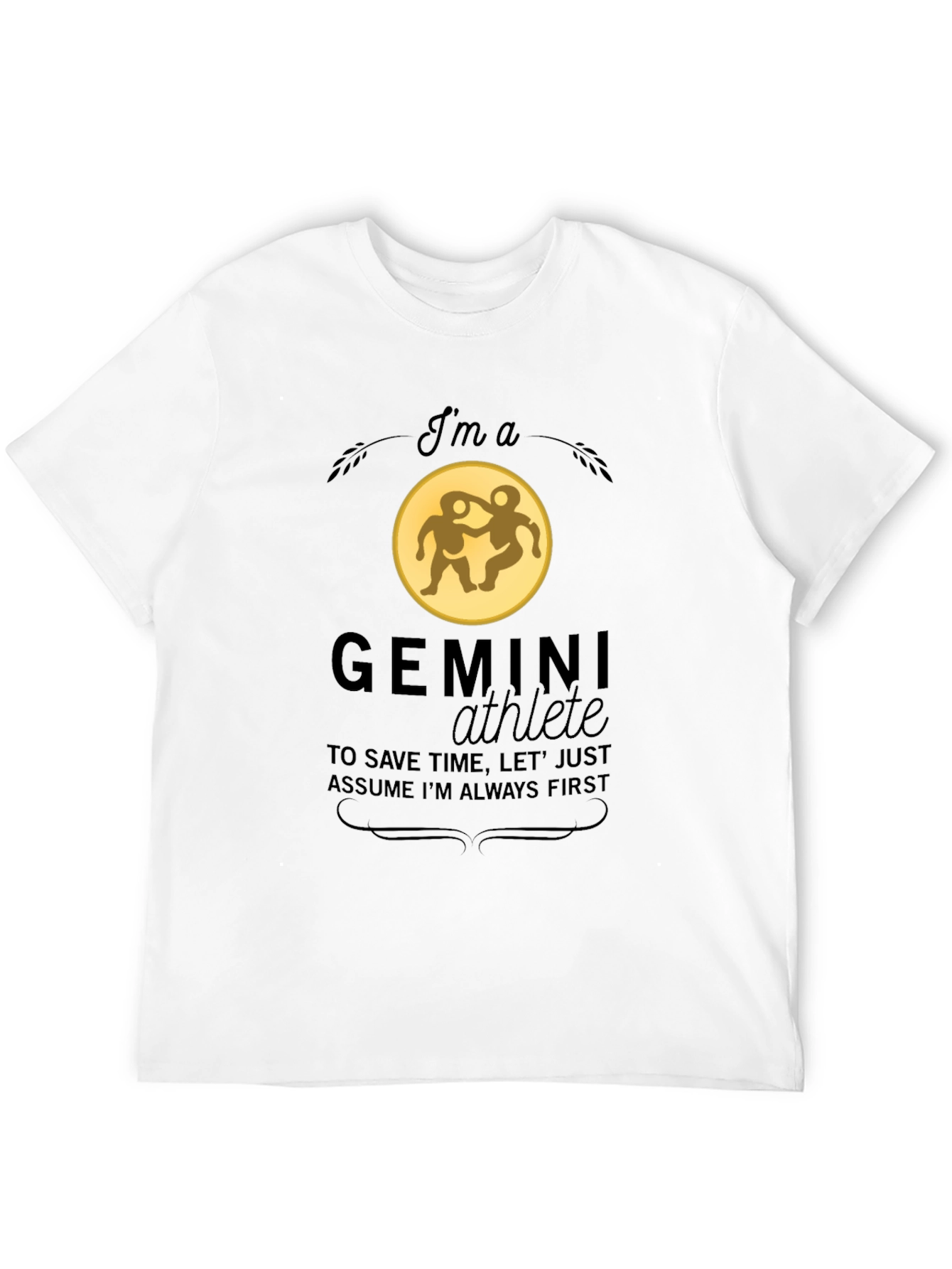 Gemini Athlete Graphic T-Shirt - Zodiac Tee