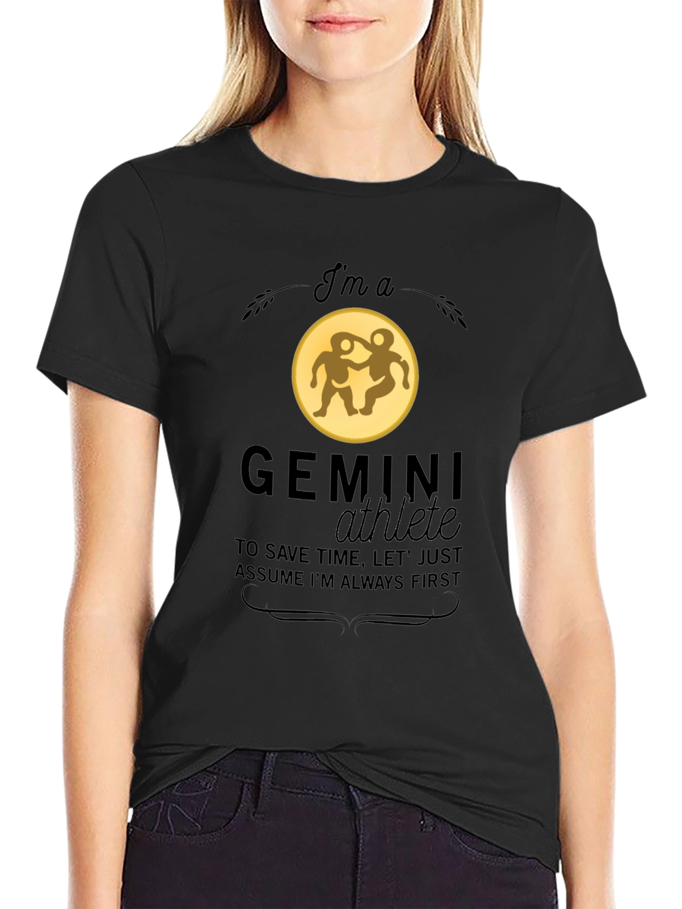 Gemini Athlete Graphic T-Shirt - Zodiac Tee