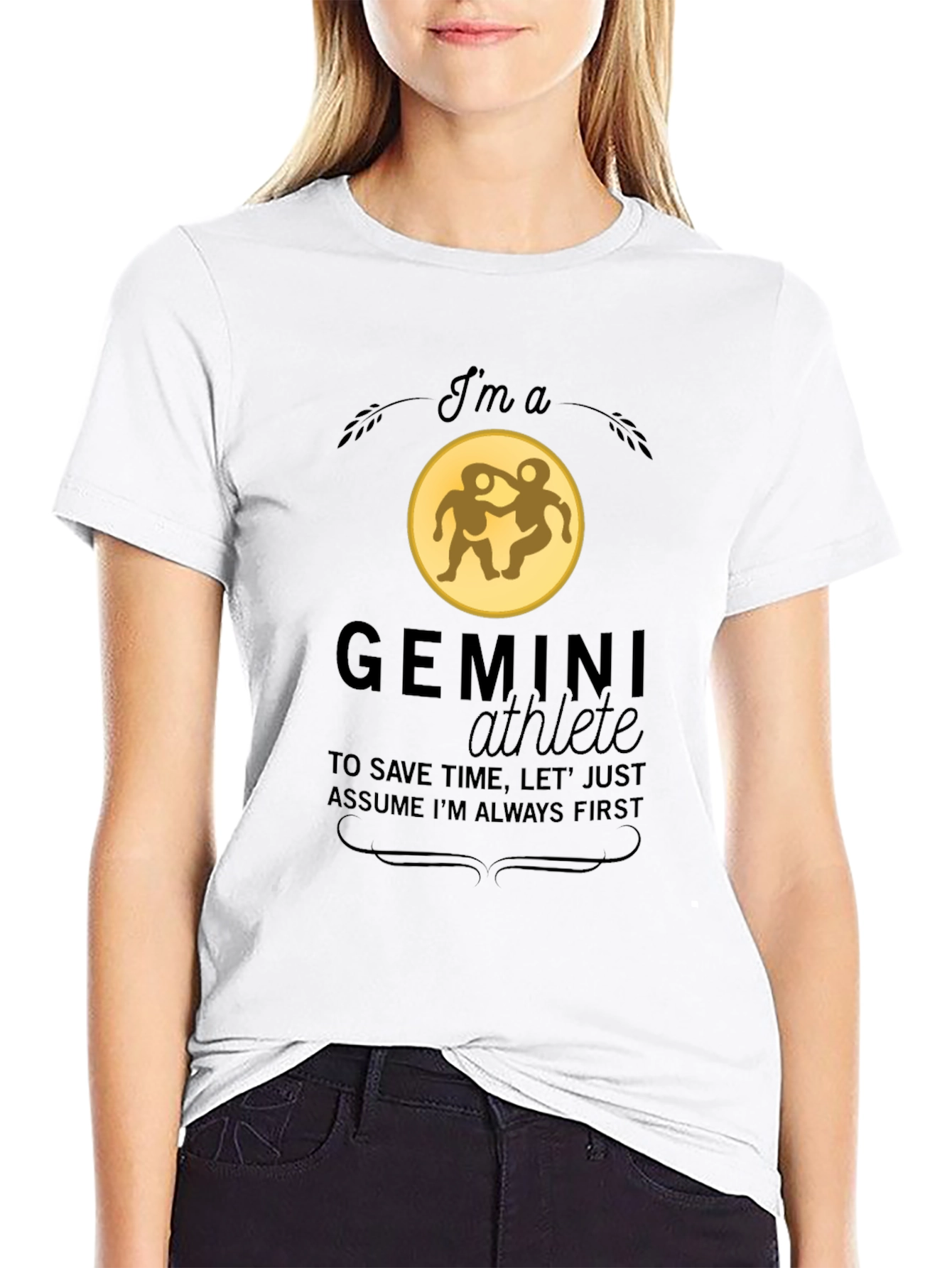 Gemini Athlete Graphic T-Shirt - Zodiac Tee