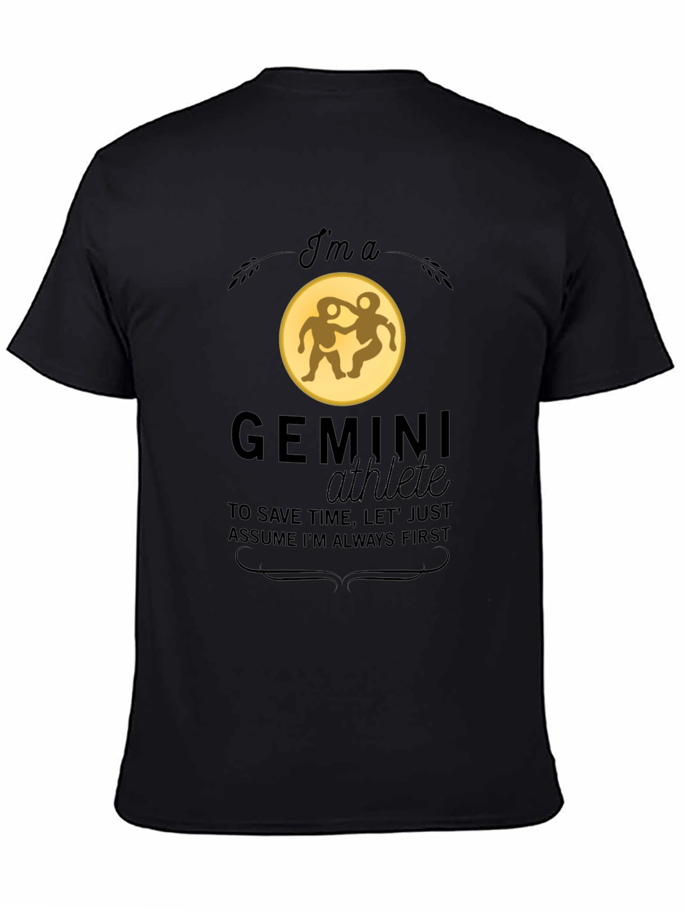 Gemini Athlete Graphic T-Shirt - Zodiac Tee