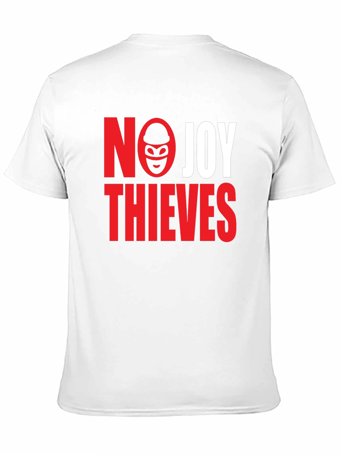 No Joy Thieves Graphic Tee - Black Cotton T-Shirt