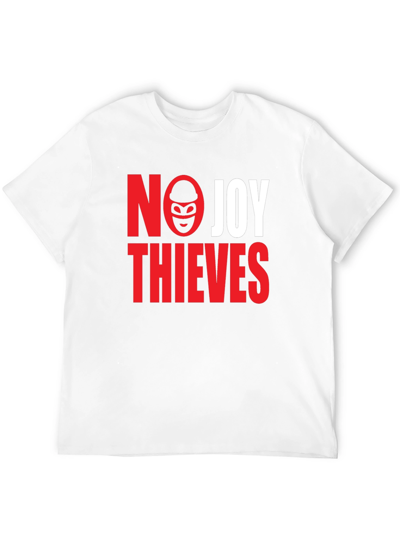 No Joy Thieves Graphic Tee - Black Cotton T-Shirt