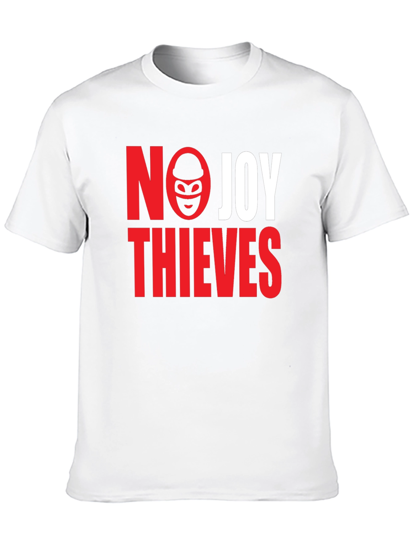 No Joy Thieves Graphic Tee - Black Cotton T-Shirt