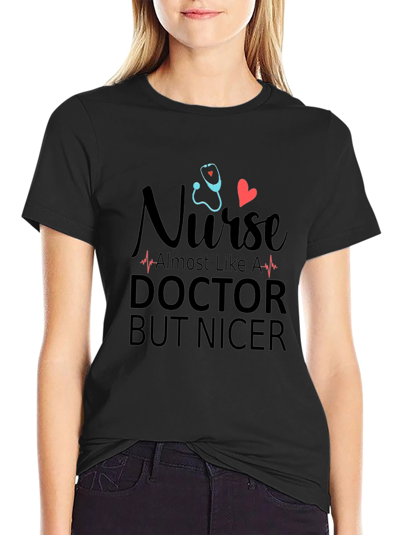 Nurse Doctor Nicer Graphic Tee