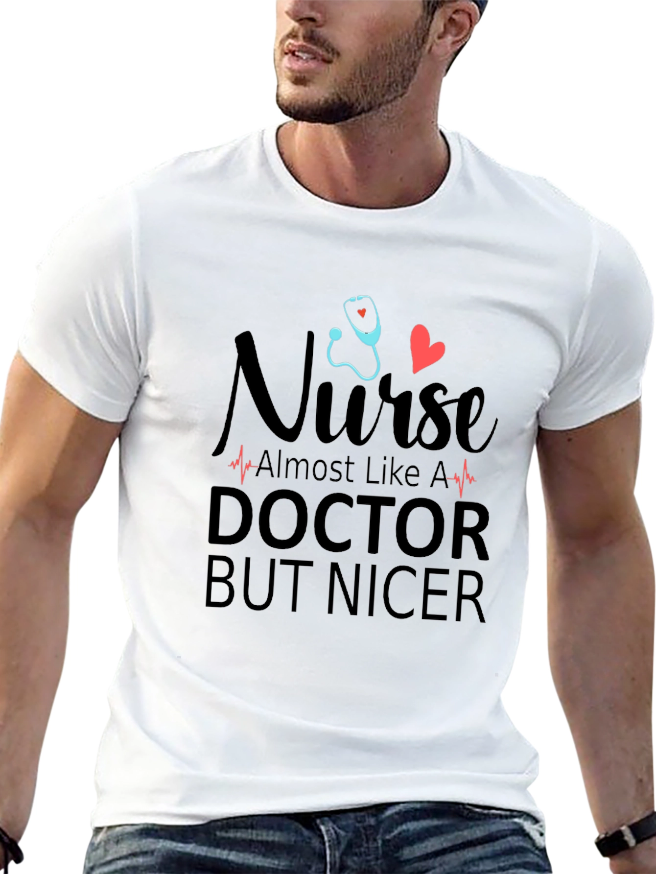 Nurse Doctor Nicer Graphic Tee
