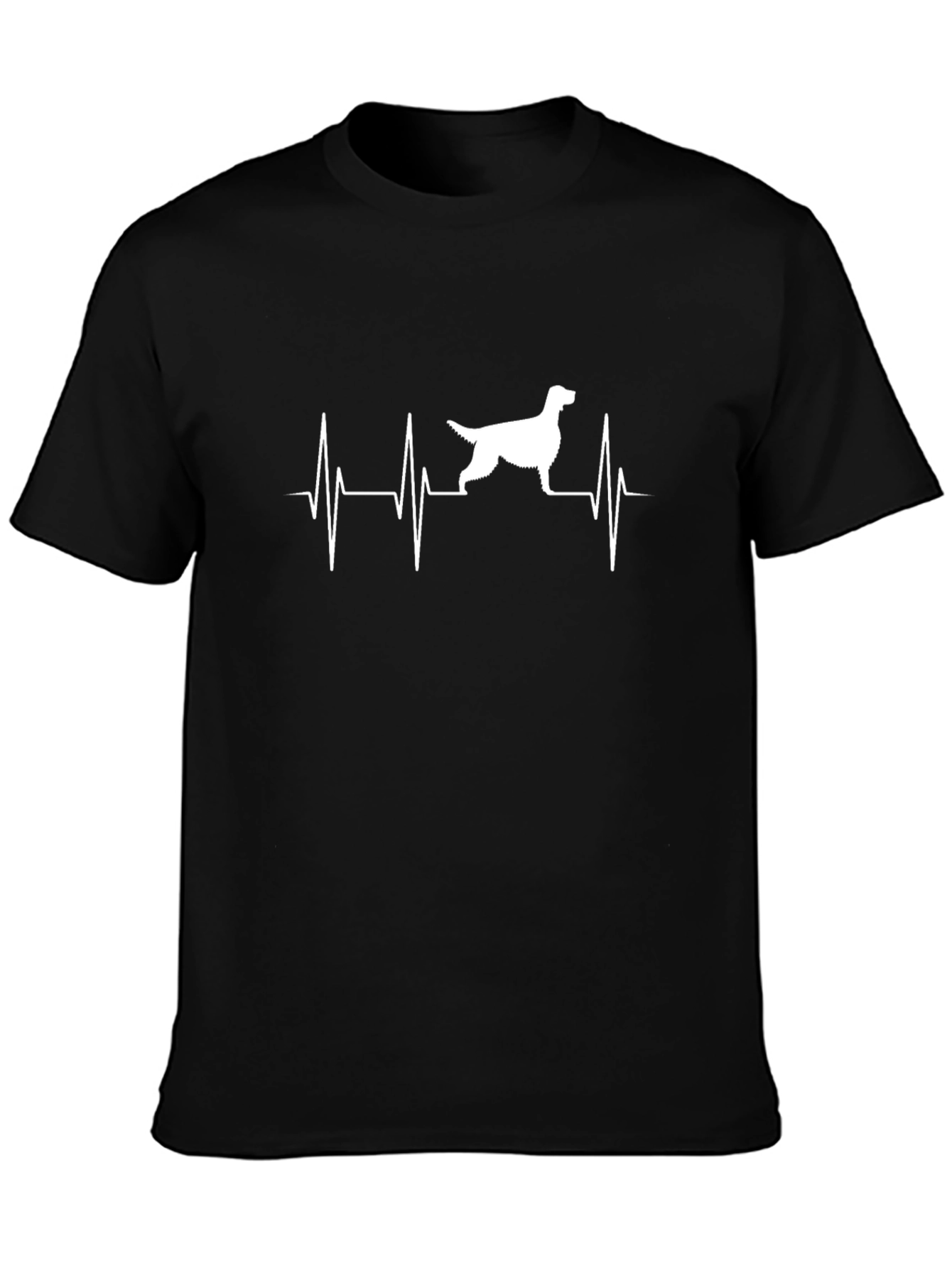 Dog Heartbeat T-Shirt - Mens Graphic Tee
