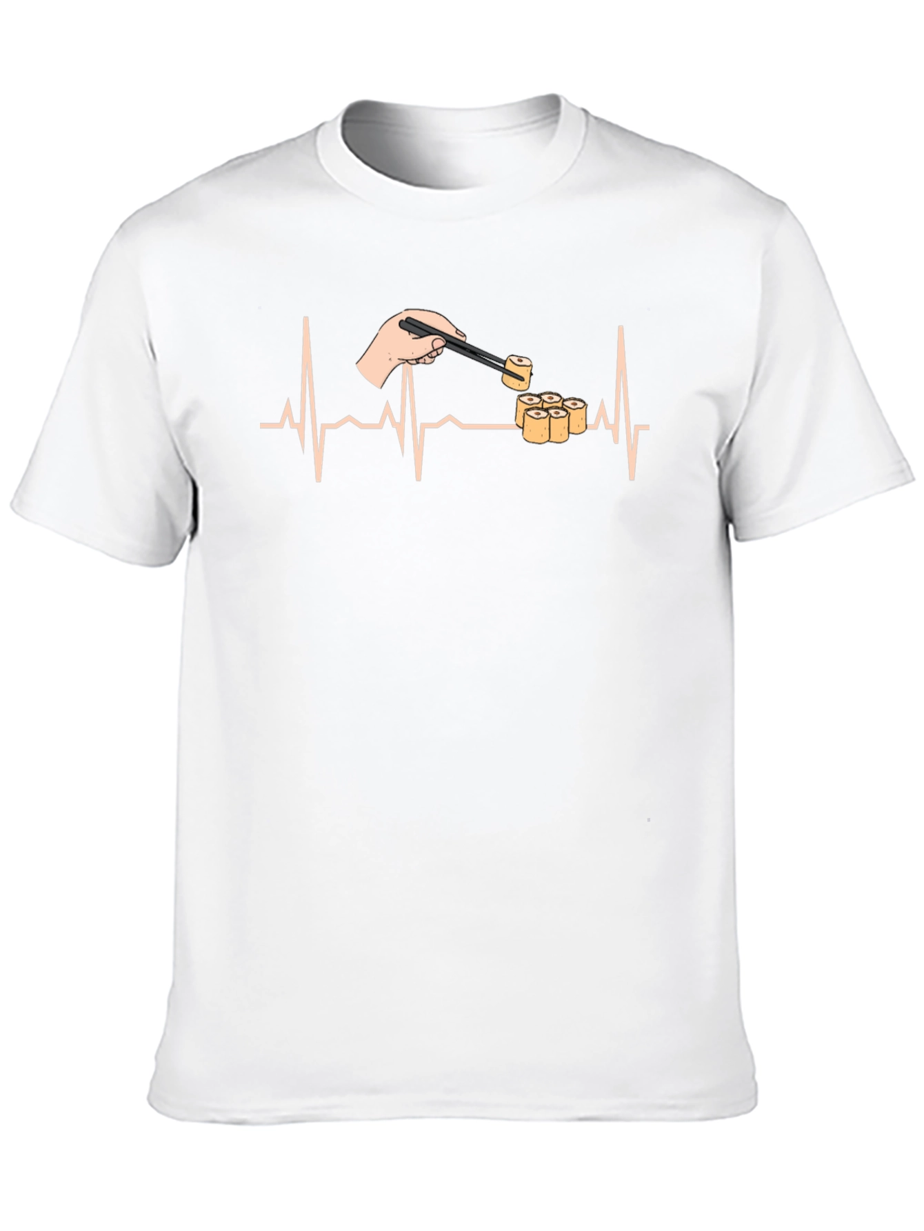 Sushi Lover Heartbeat T-Shirt