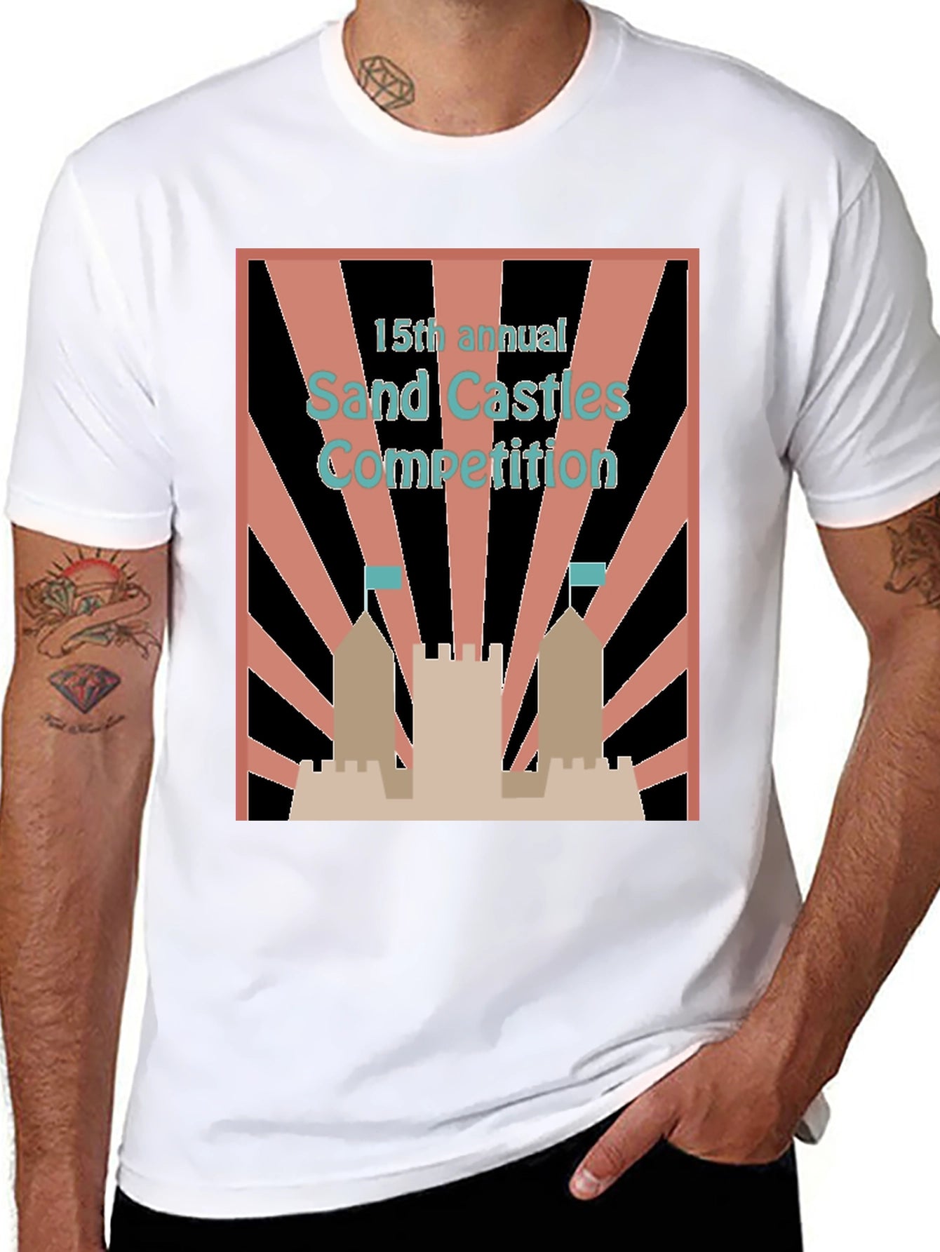 Sand Castles Competition T-Shirt