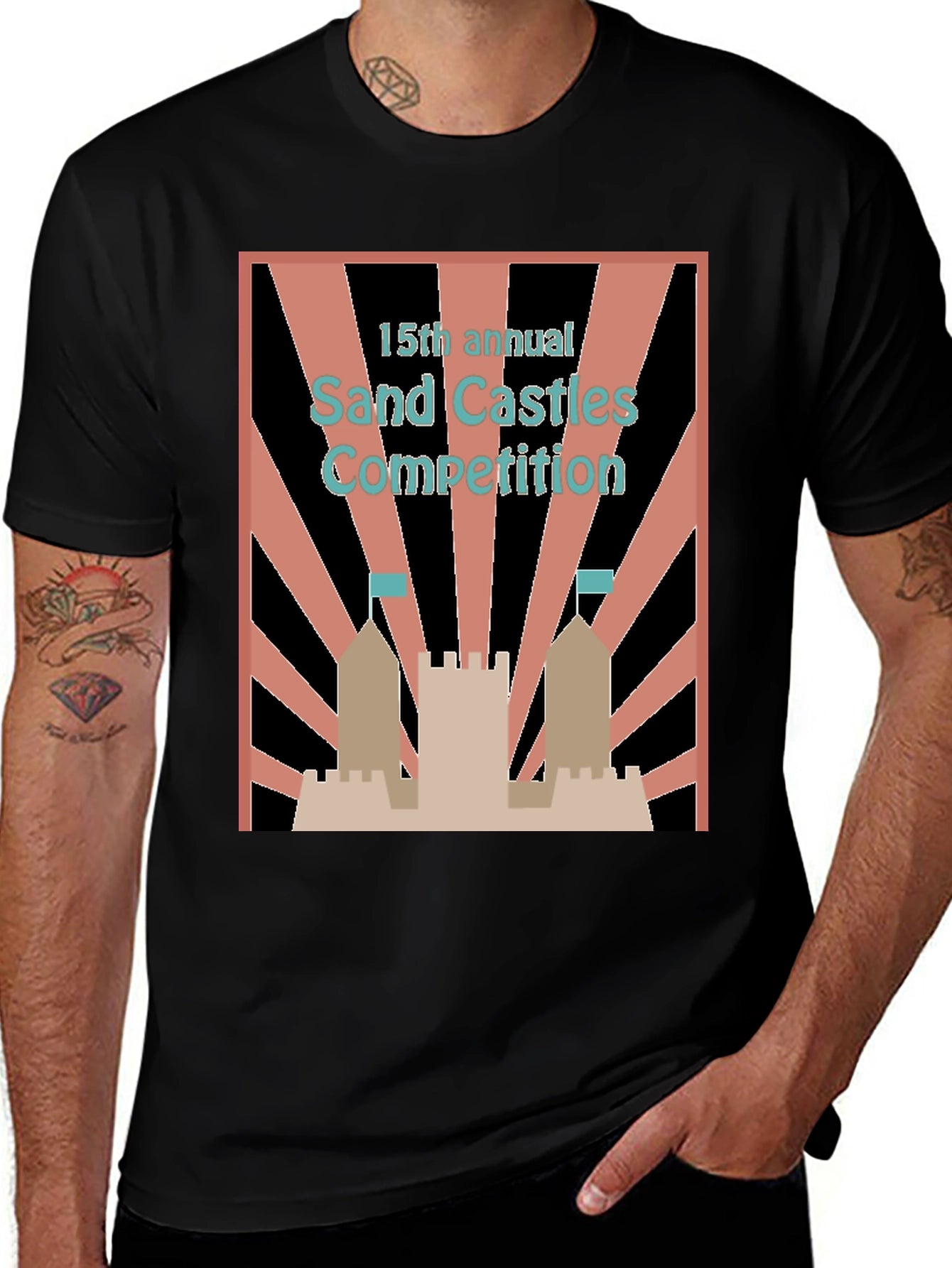 Sand Castles Competition T-Shirt
