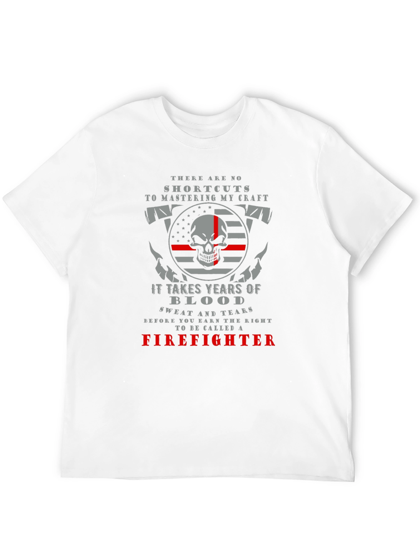 Firefighter Pride T-Shirt - Mastering the Craft