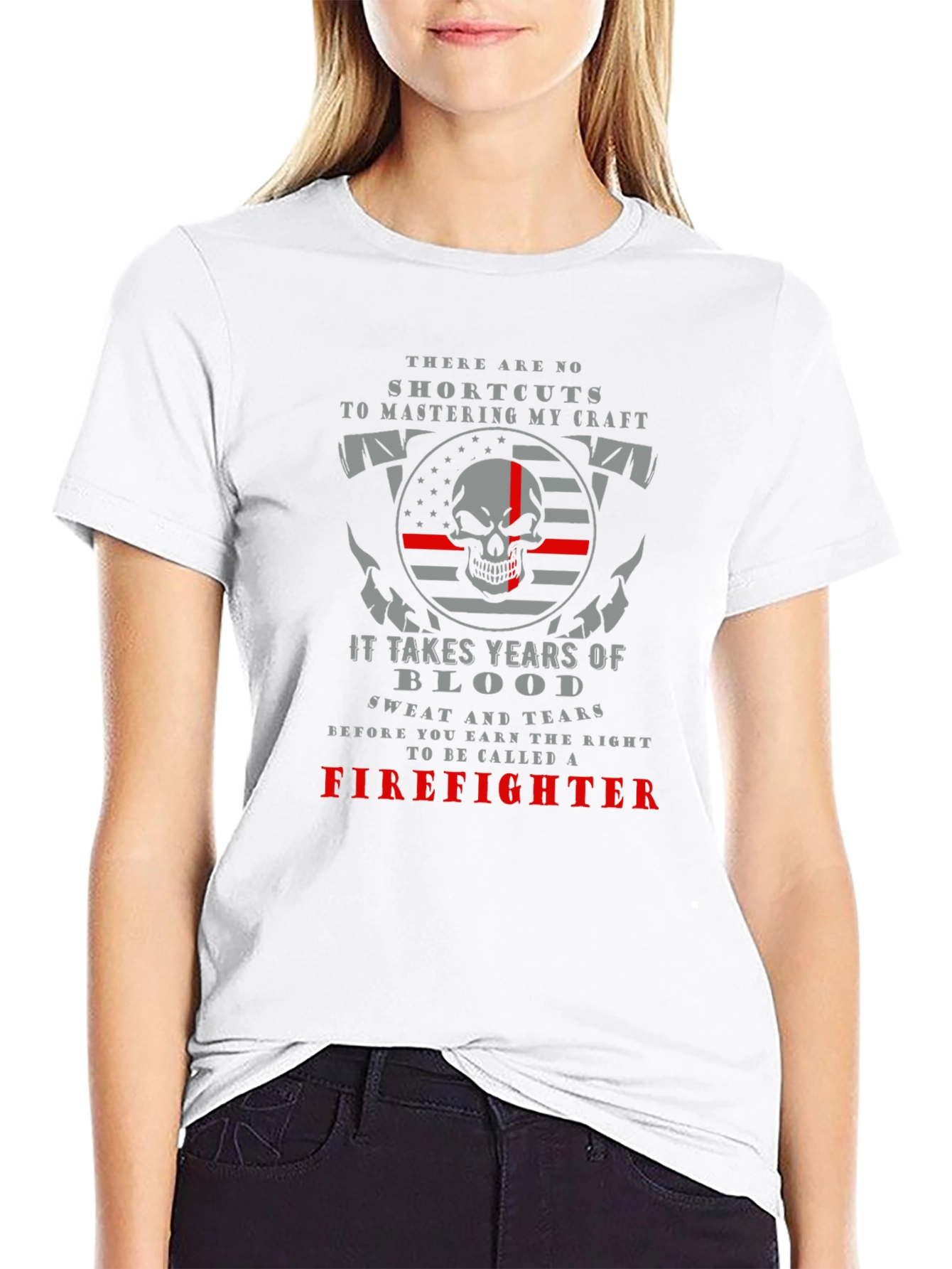 Firefighter Pride T-Shirt - Mastering the Craft