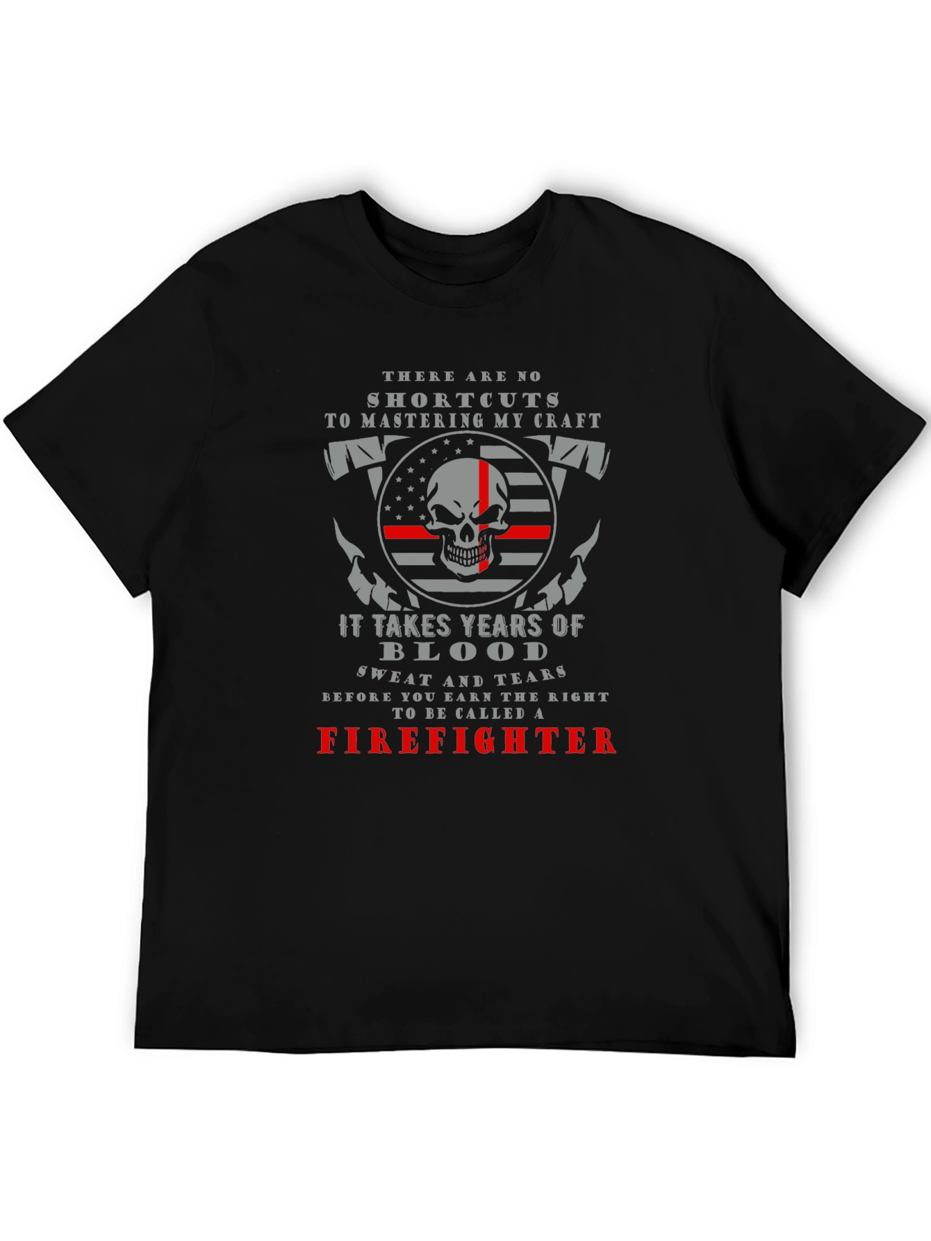 Firefighter Pride T-Shirt - Mastering the Craft