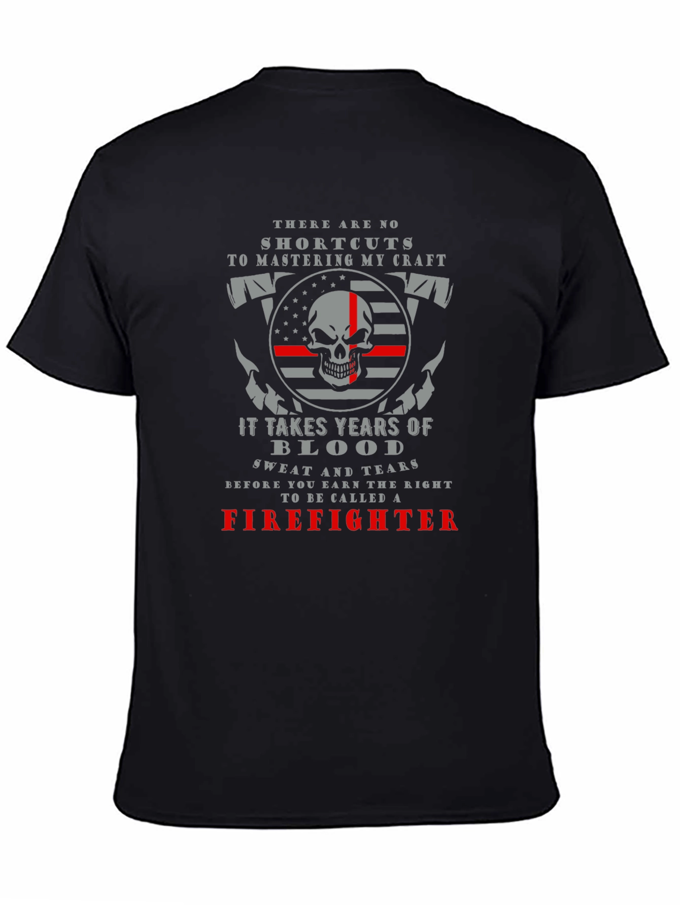 Firefighter Pride T-Shirt - Mastering the Craft