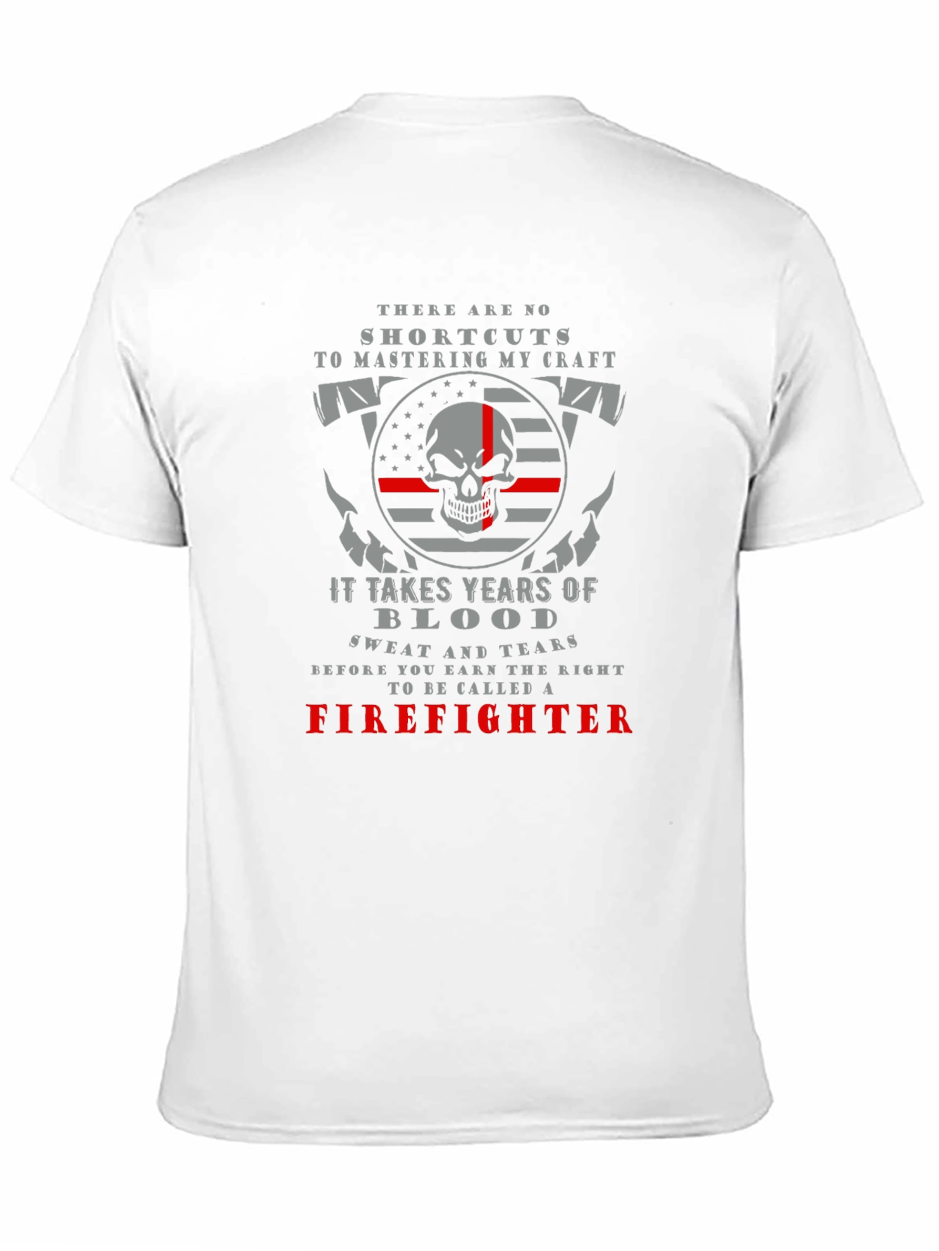 Firefighter Pride T-Shirt - Mastering the Craft