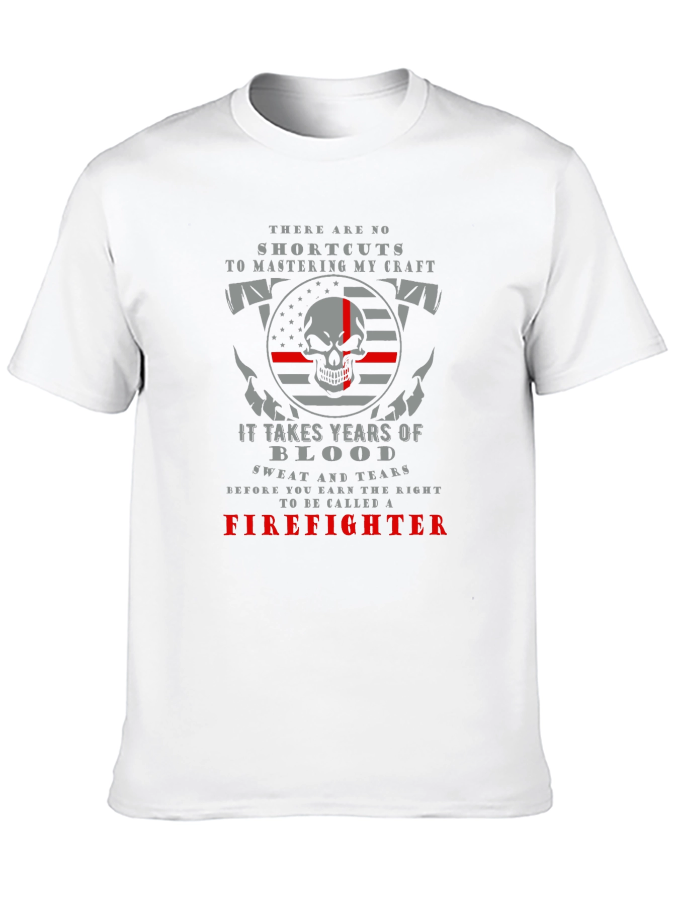 Firefighter Pride T-Shirt - Mastering the Craft