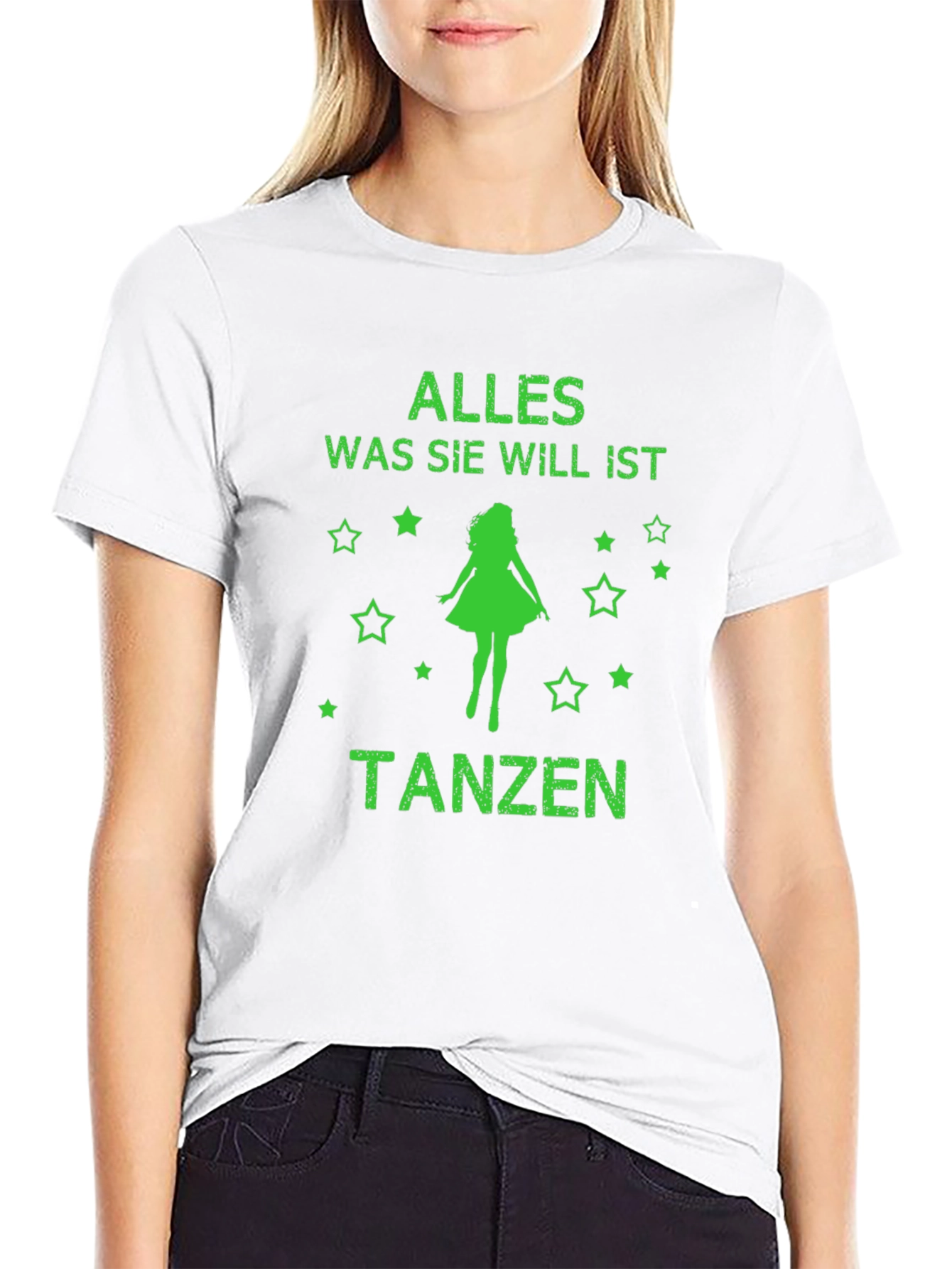 Alles Was Sie Will Ist Tanzen T-Shirt