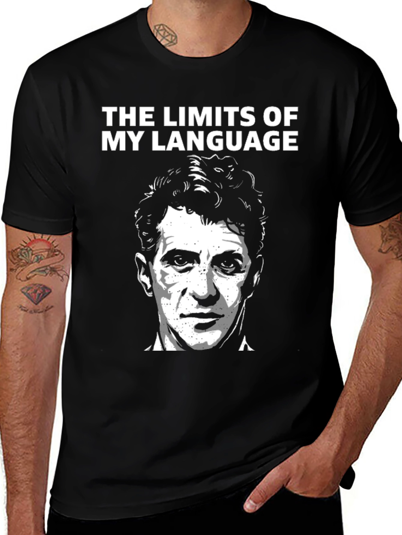 Limits of My Language T-Shirt - Wittgenstein
