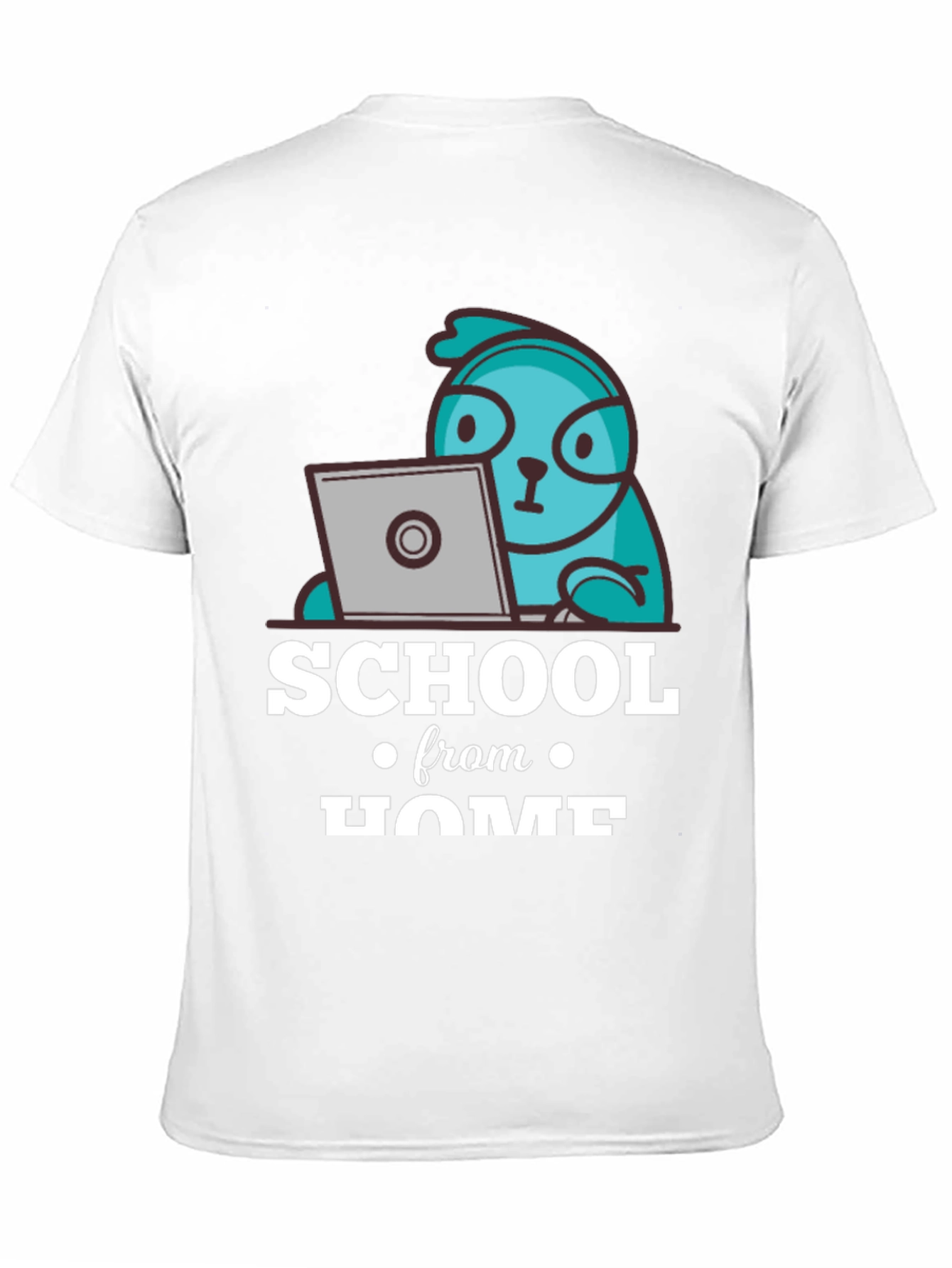 School From Home Sloth T-Shirt