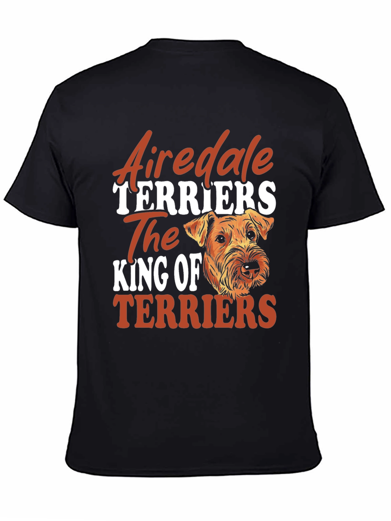 Airedale Terrier Dog Breed Graphic T-Shirt