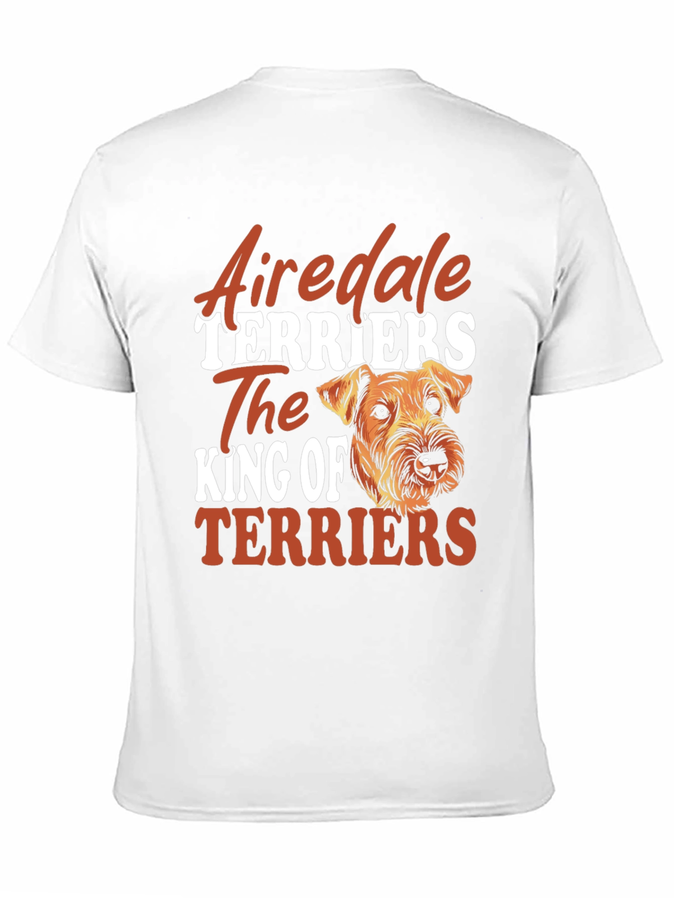 Airedale Terrier Dog Breed Graphic T-Shirt