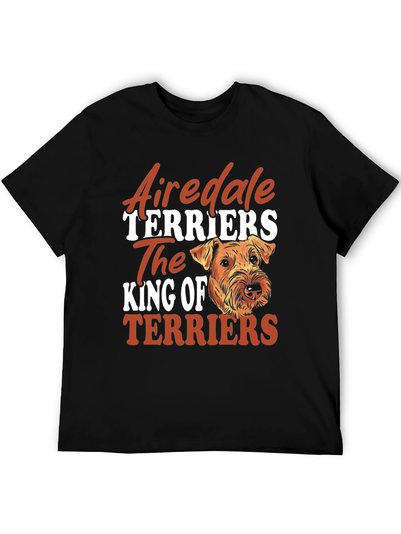 Airedale Terrier Dog Breed Graphic T-Shirt