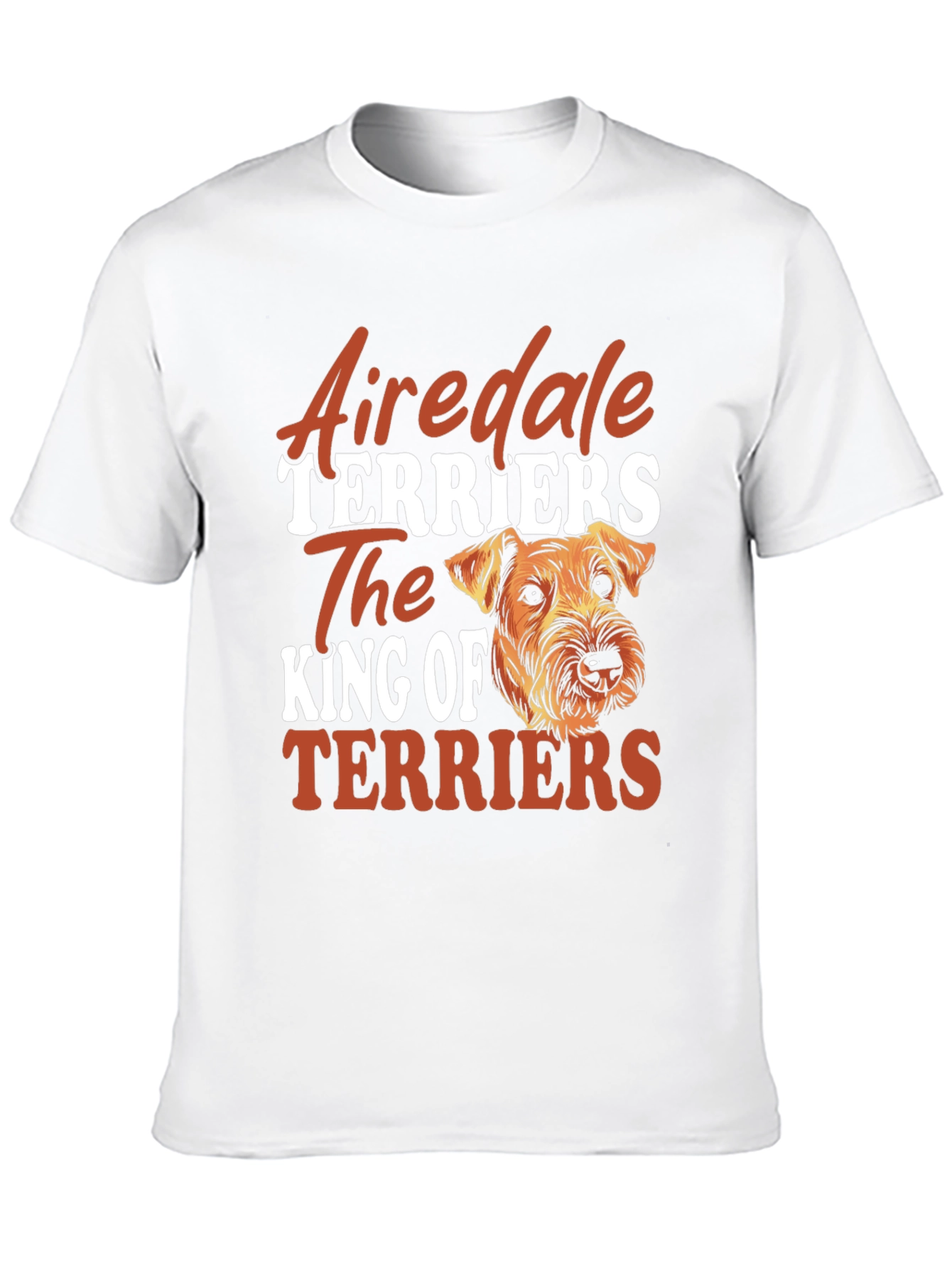 Airedale Terrier Dog Breed Graphic T-Shirt