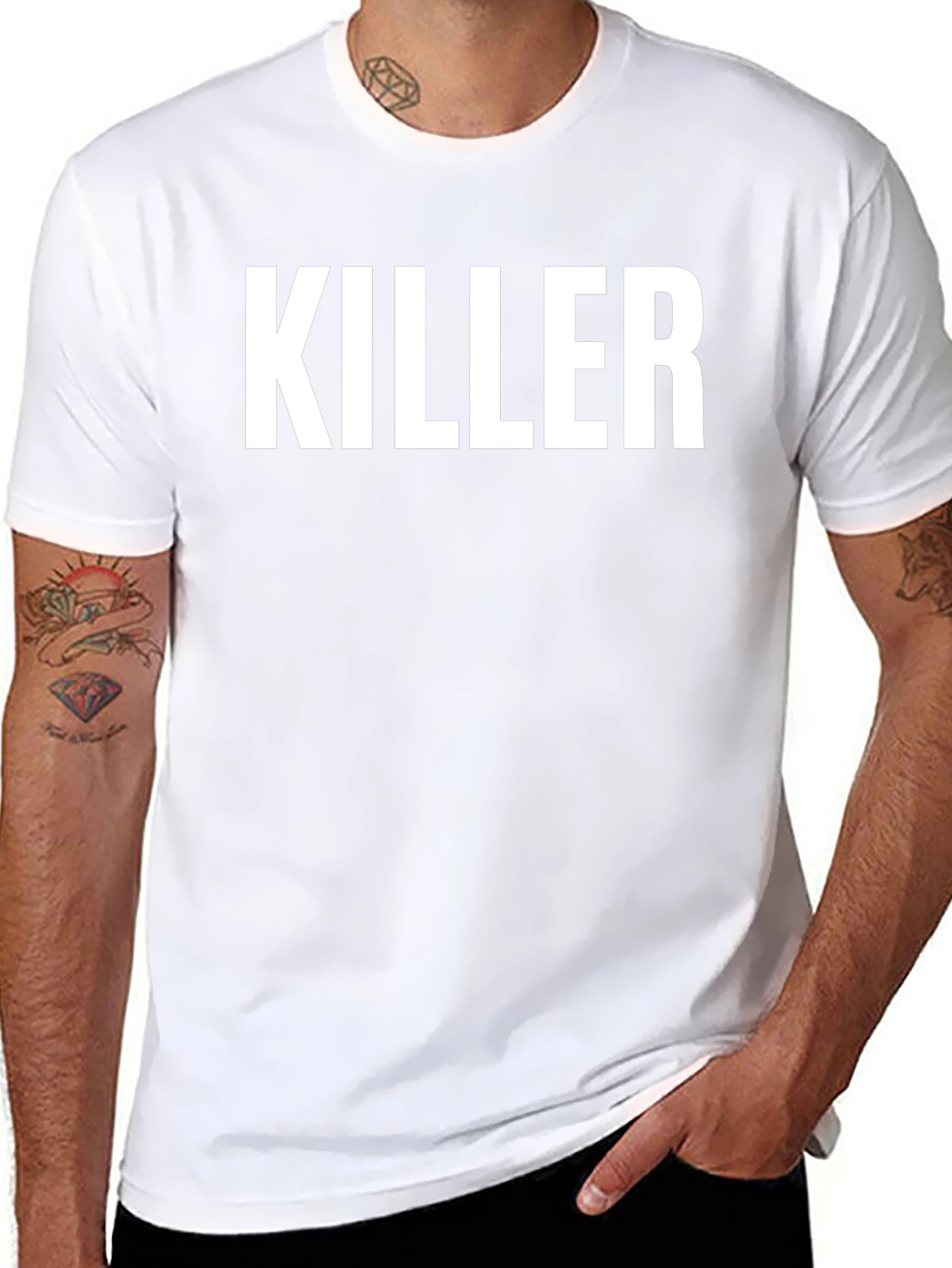 Killer Graphic Tee - Bold Statement Shirt