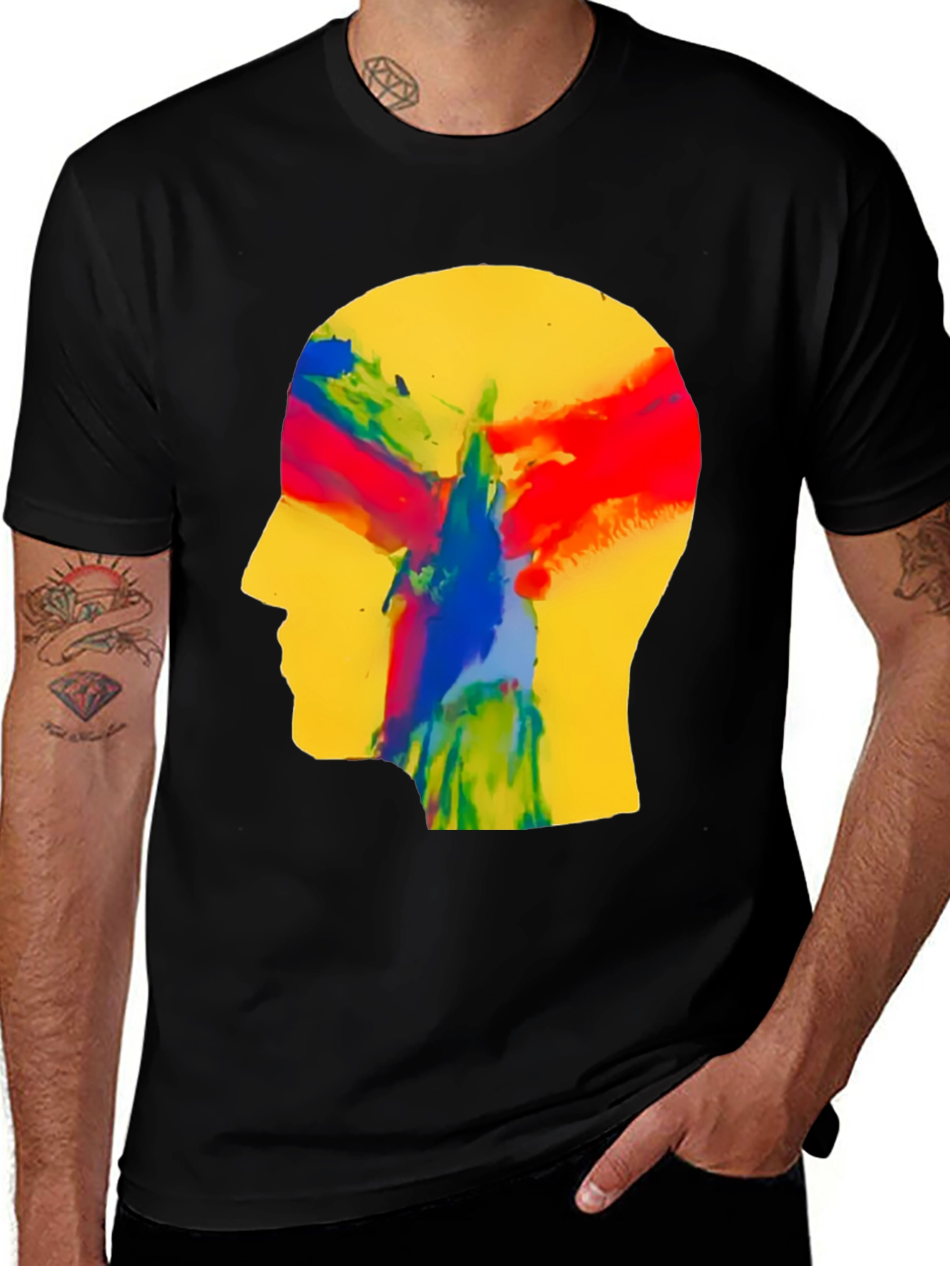 Abstract Mind T-Shirt - Artistic Expression