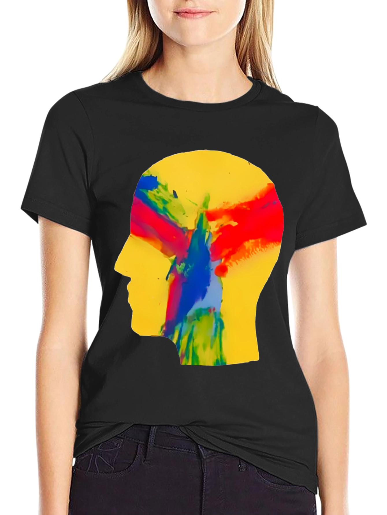 Abstract Mind T-Shirt - Artistic Expression
