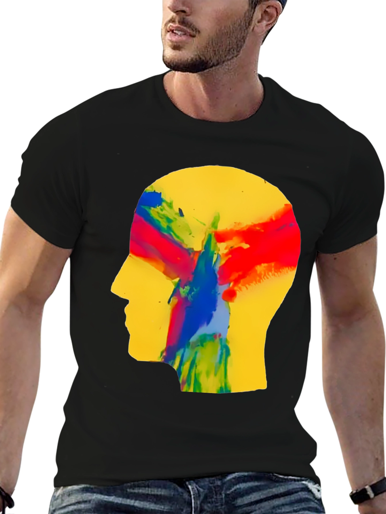 Abstract Mind T-Shirt - Artistic Expression