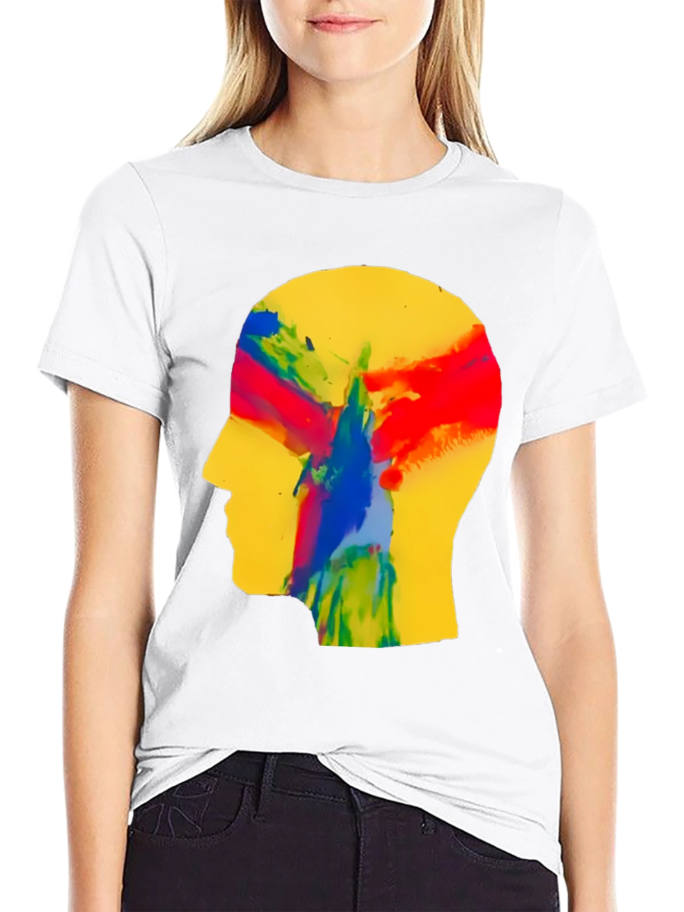 Abstract Mind T-Shirt - Artistic Expression