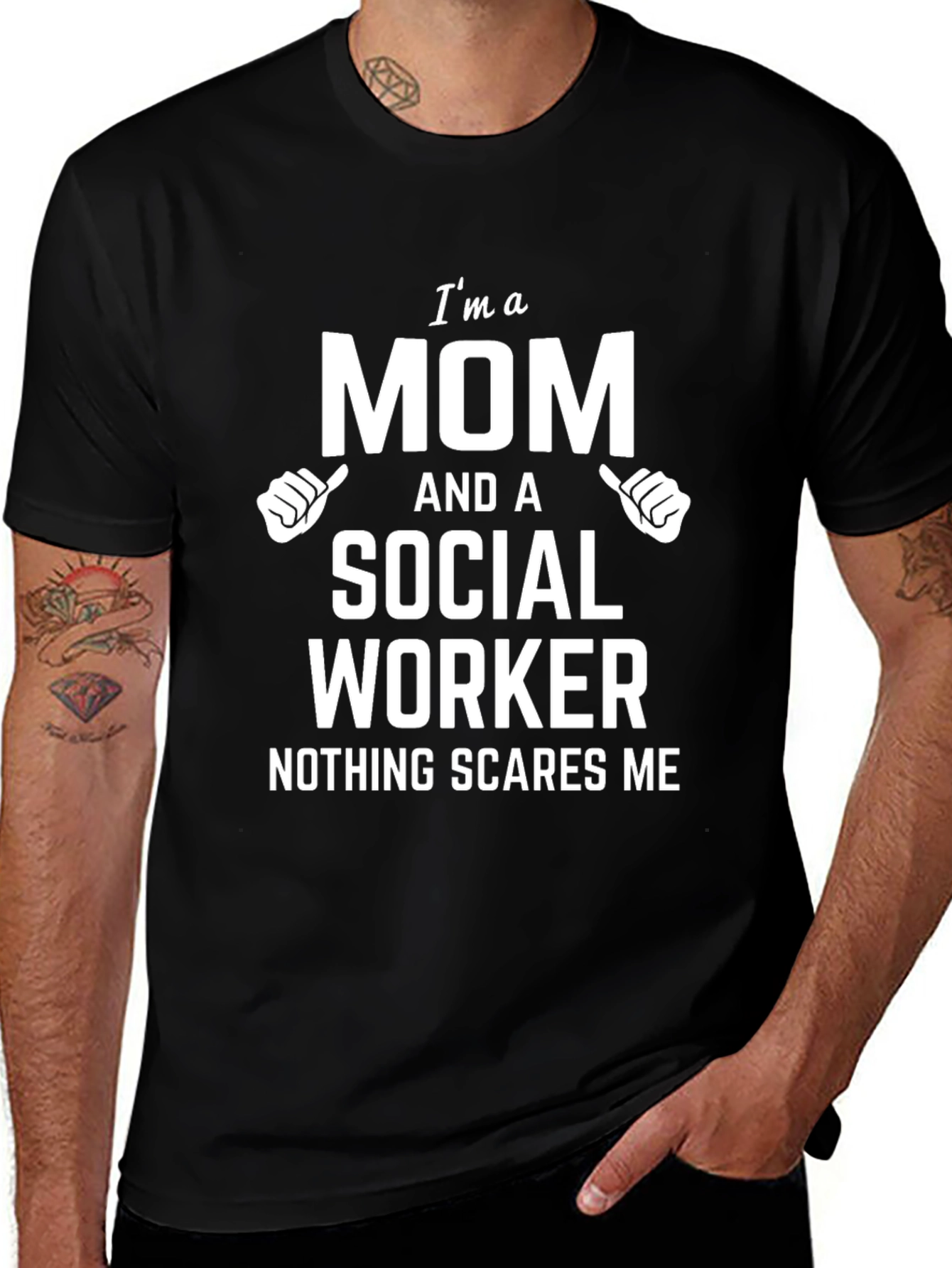 Im a Mom and a Social Worker T-Shirt