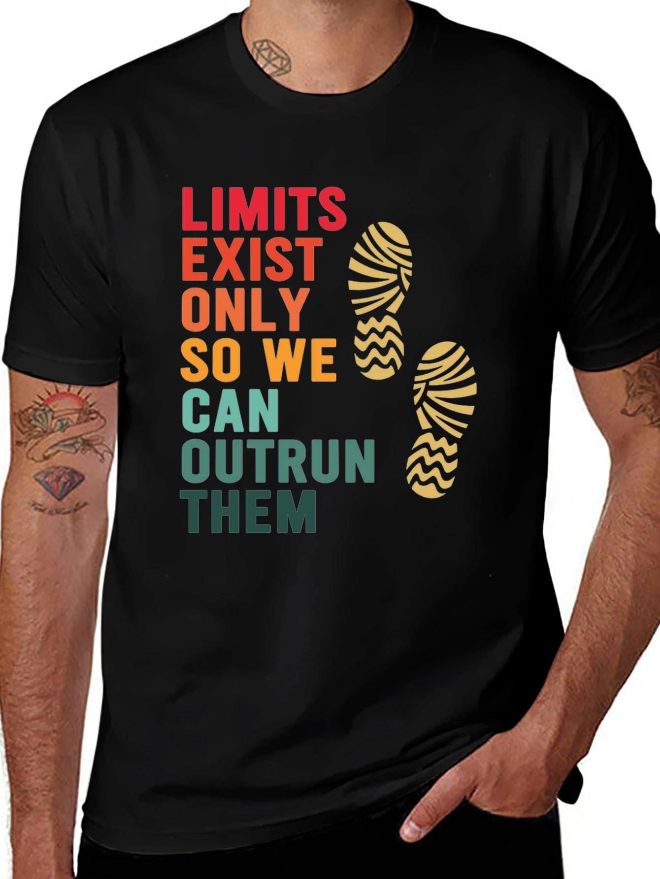 Limits Exist - Running Motivation T-Shirt