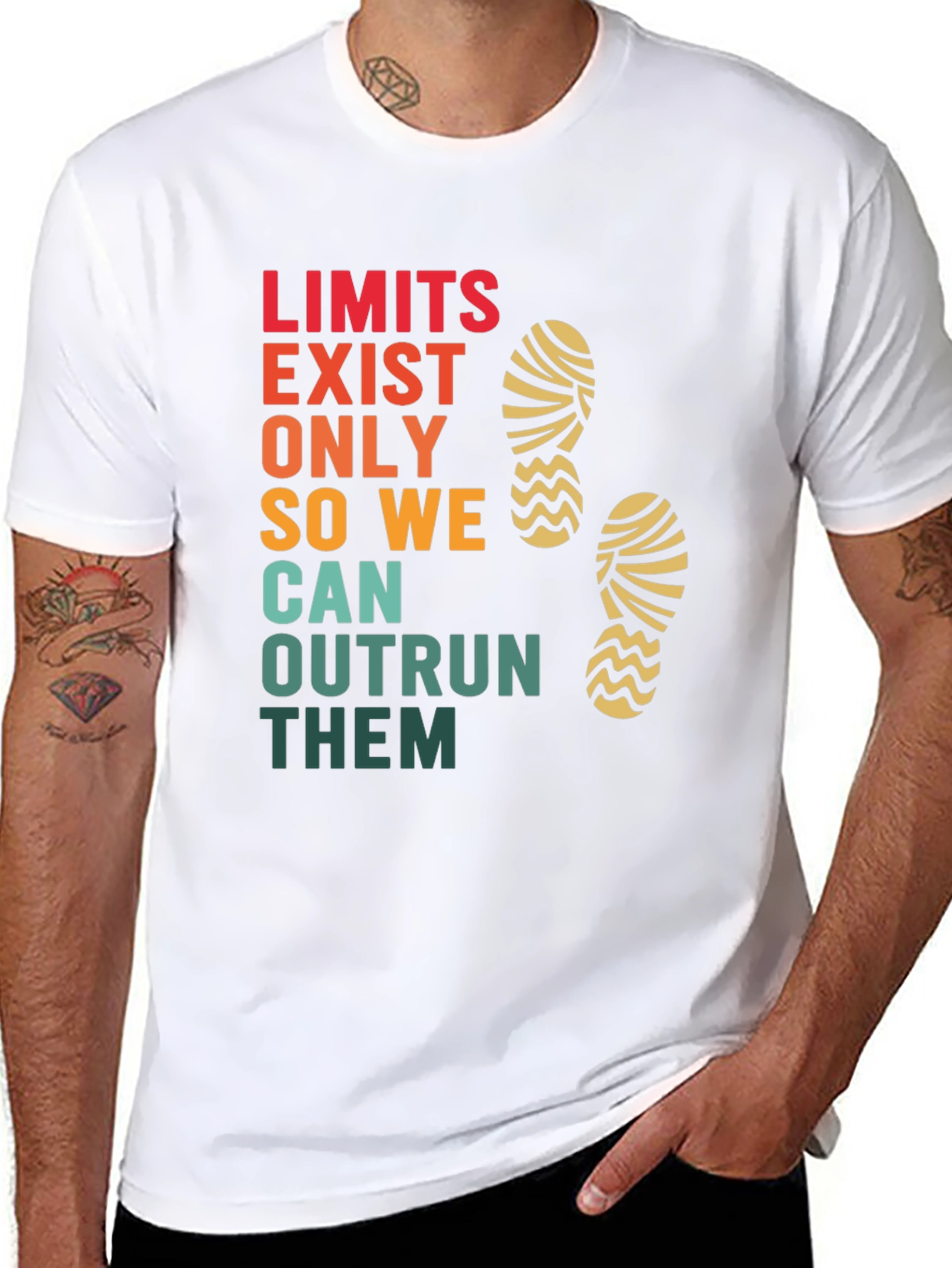 Limits Exist - Running Motivation T-Shirt