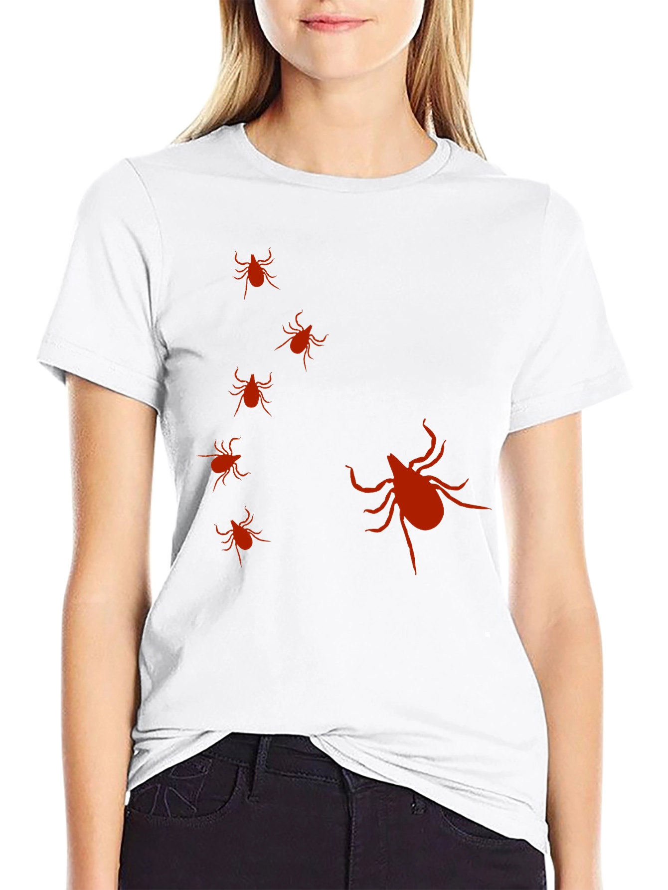 Tick Graphic T-Shirt - Black