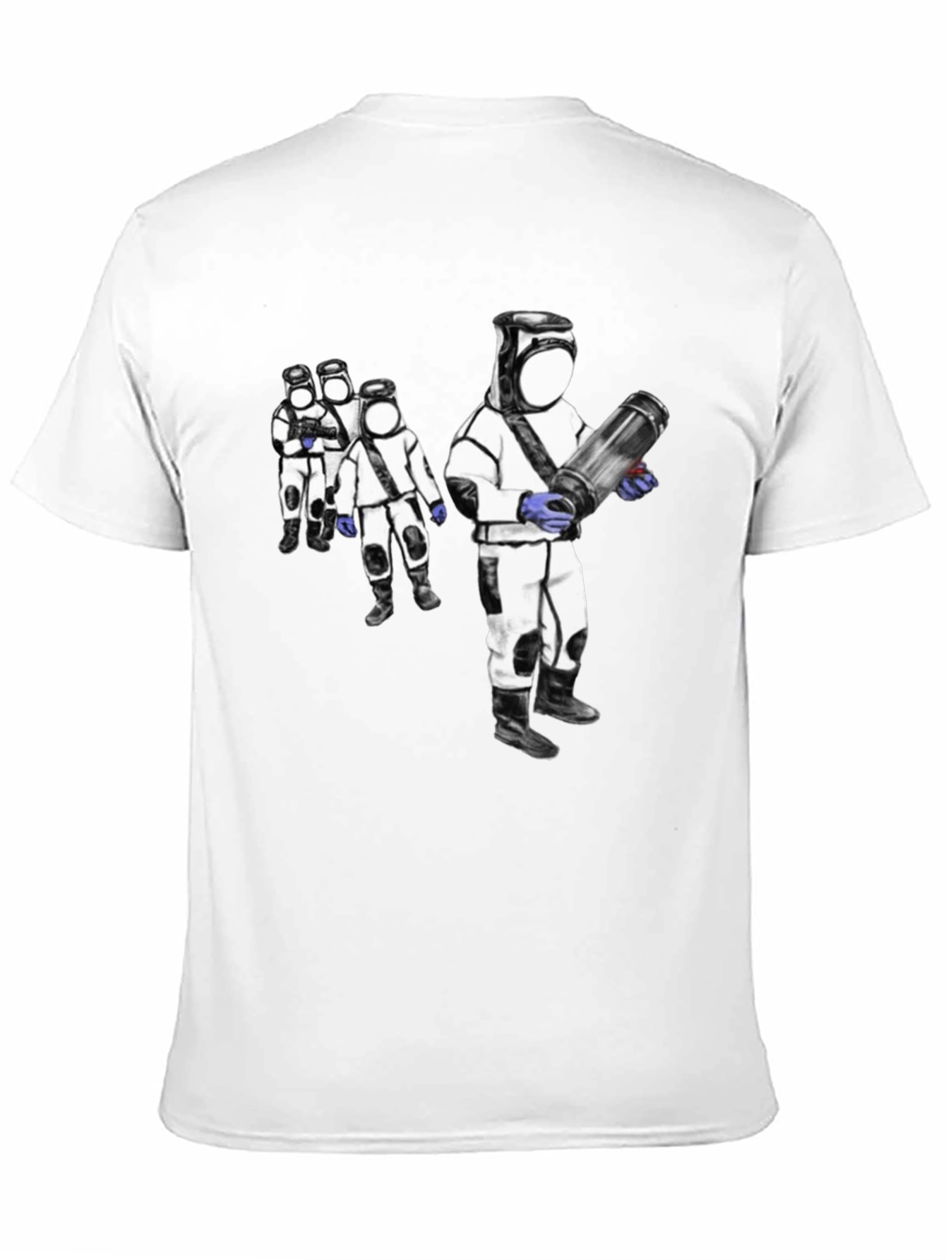 Hazmat Crew Graphic Tee - Black Cotton Shirt