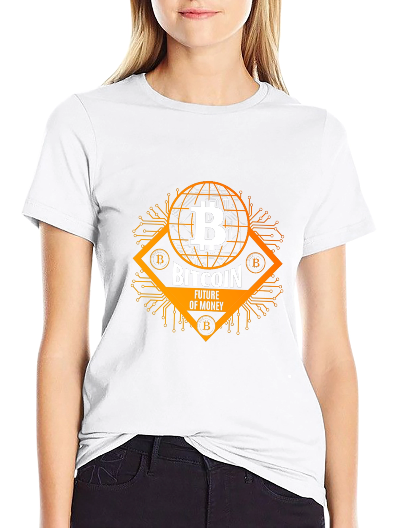 Bitcoin Future of Money Black T-Shirt