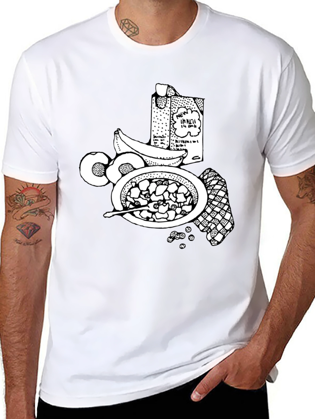 Fruit Bowl T-Shirt - Black