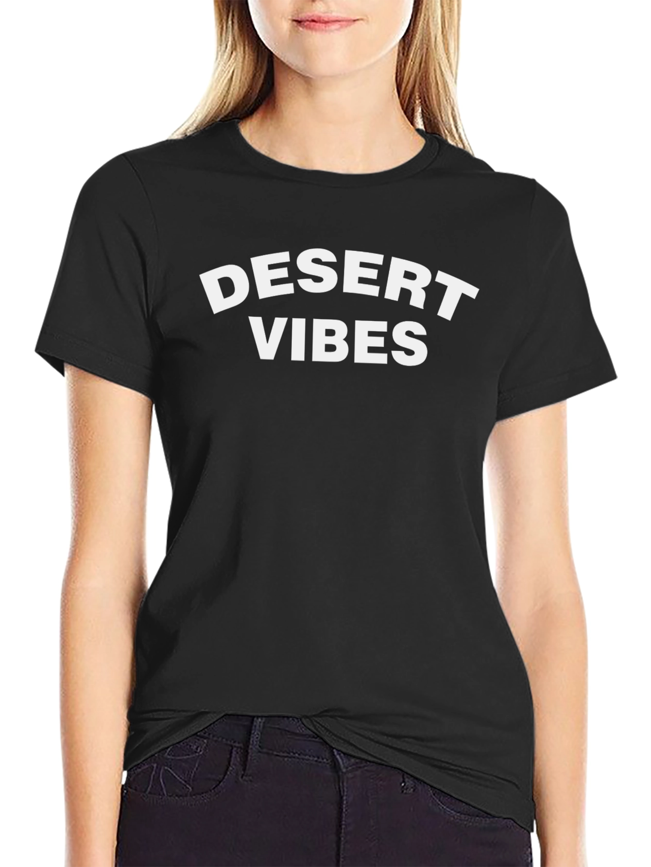 Desert Vibes Graphic Tee - Stylish Cotton T-Shirt