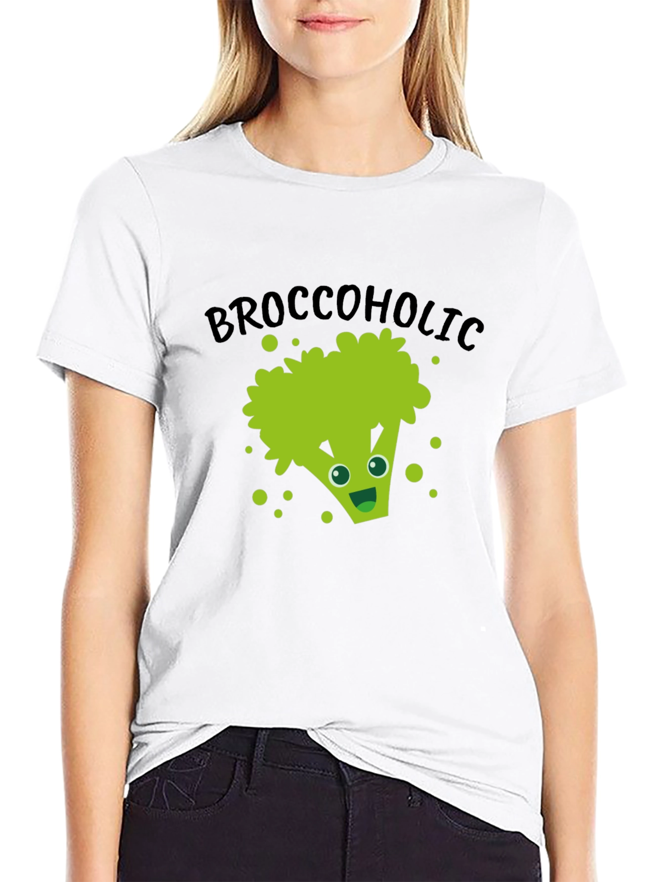 Broccoholic Funny Broccoli T-Shirt