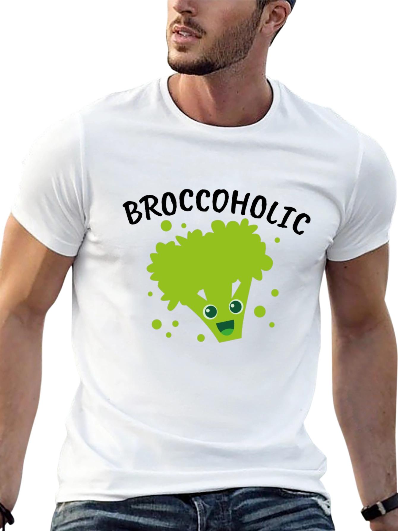 Broccoholic Funny Broccoli T-Shirt