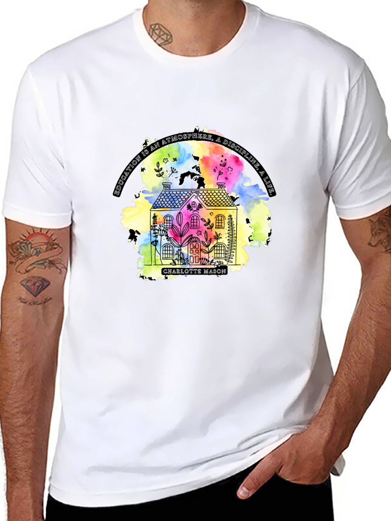 Education is Life T-Shirt | Charlotte Mason Inspired Tee