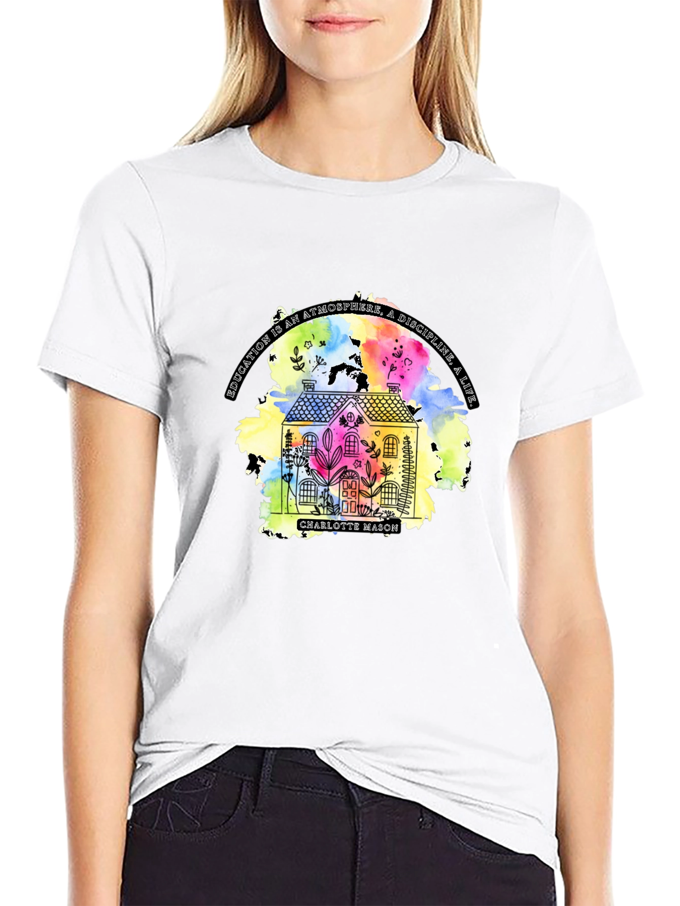 Education is Life T-Shirt | Charlotte Mason Inspired Tee