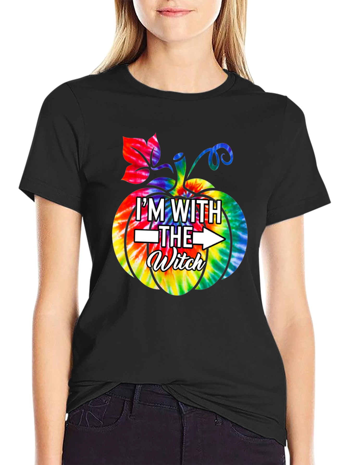 Im With the Witch Halloween T-Shirt
