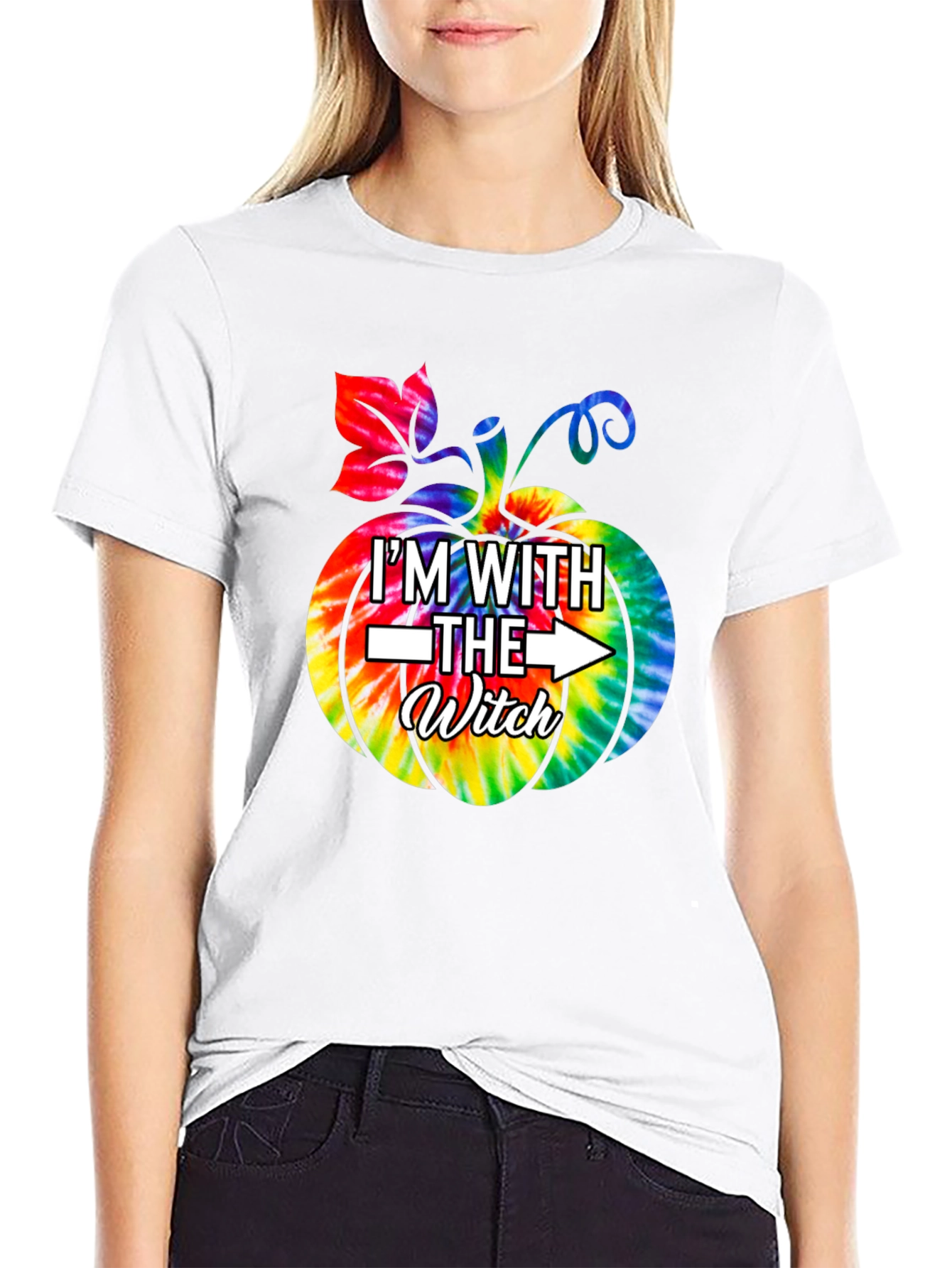 Im With the Witch Halloween T-Shirt