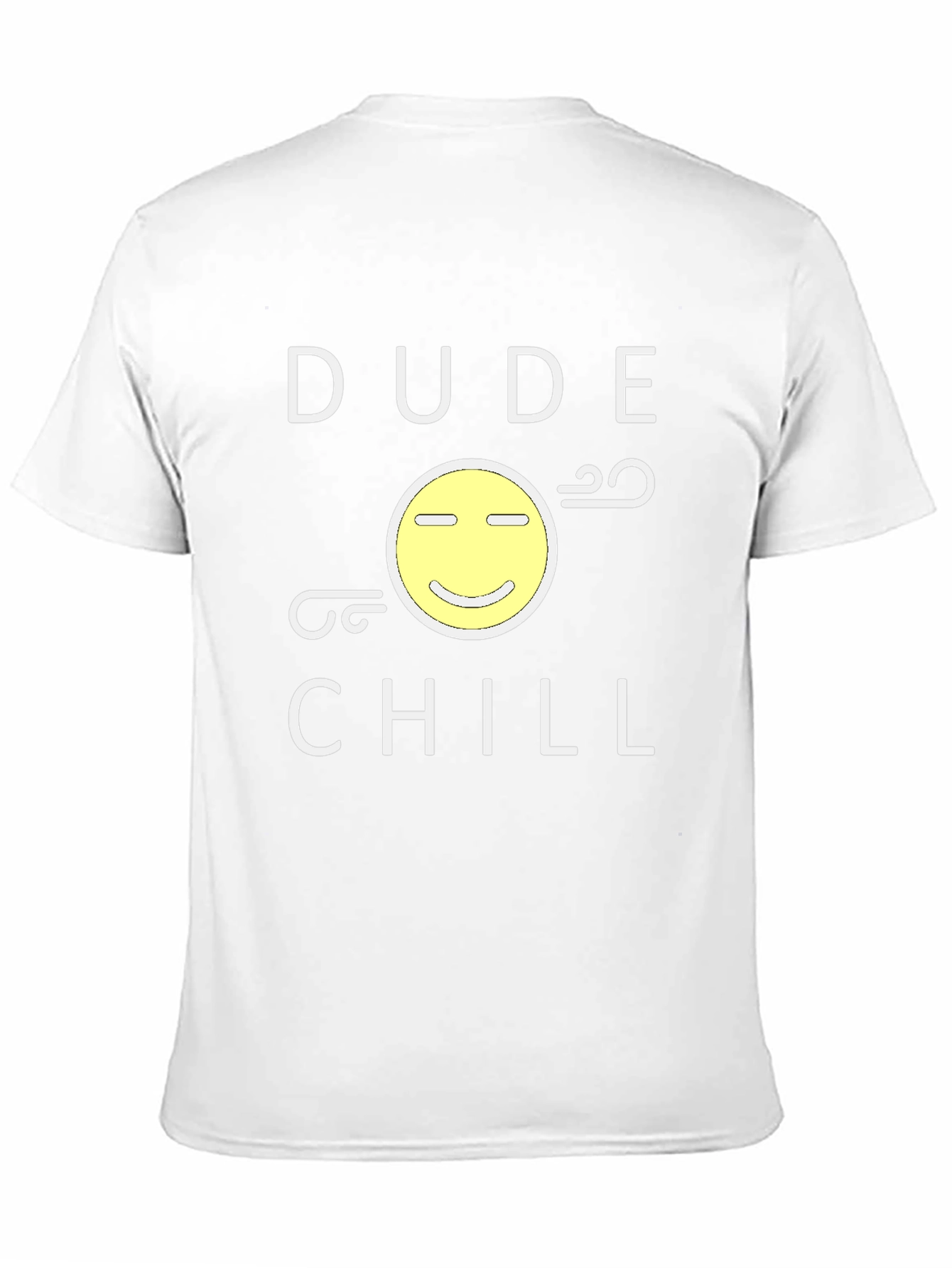 Dude Chill Graphic T-Shirt - Relaxed Fit Cotton Tee