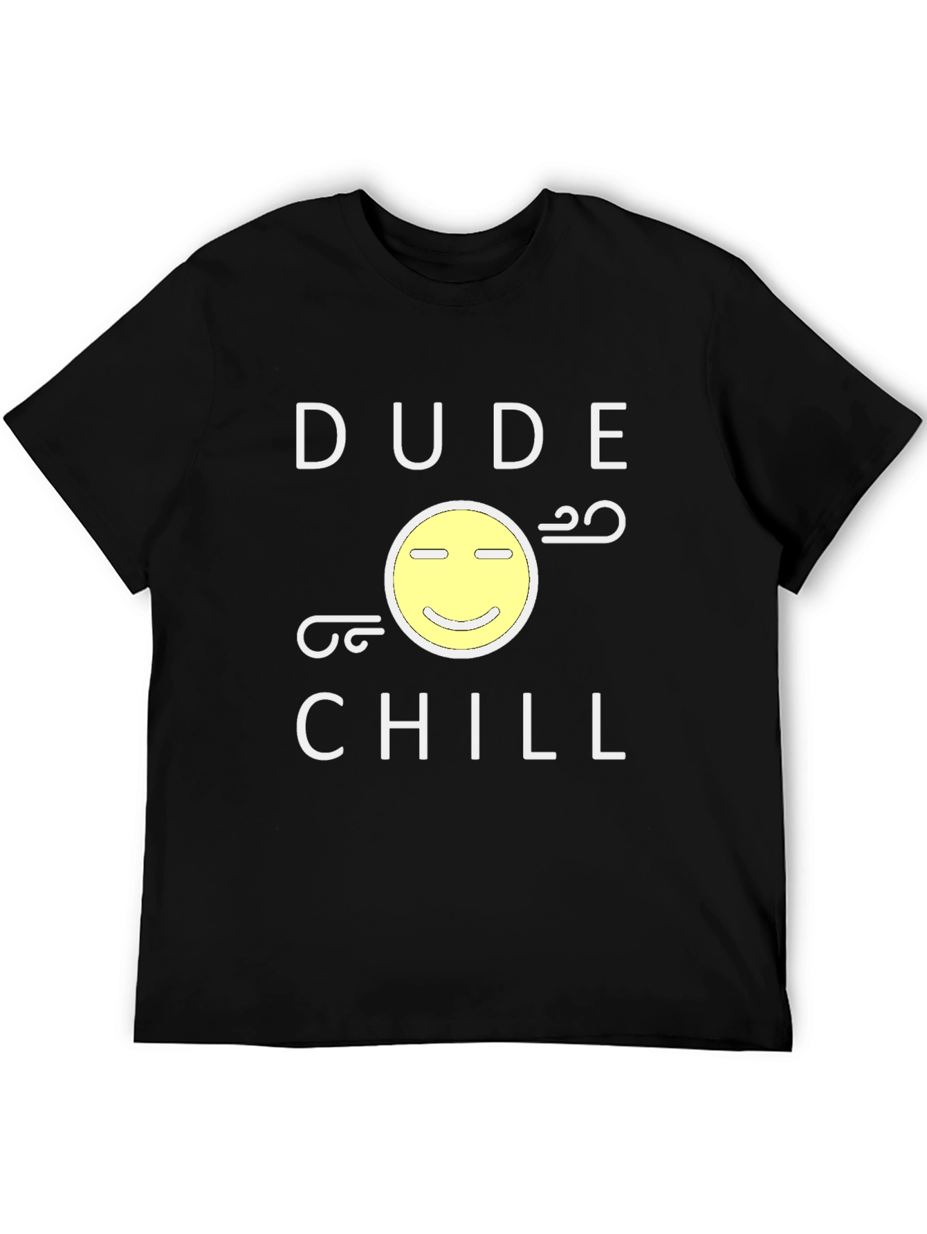 Dude Chill Graphic T-Shirt - Relaxed Fit Cotton Tee